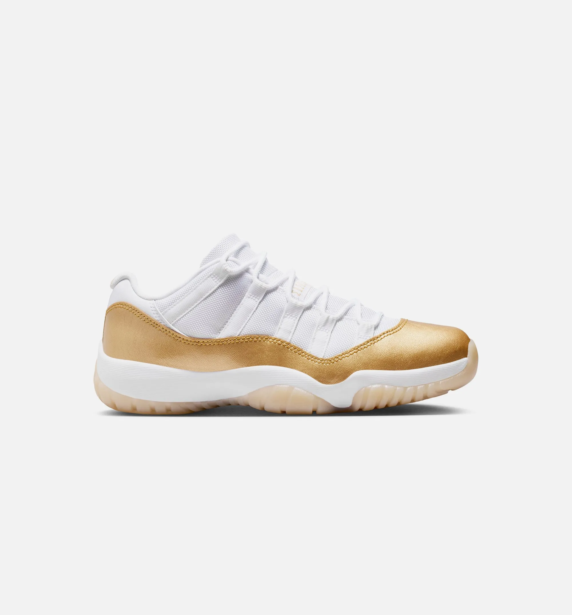Air Jordan 11 Retro Low Mothers Day Womens Lifestyle Shoe - White/Metallic Gold/Team Gold Free Shipping sold by Nice Kicks Retail