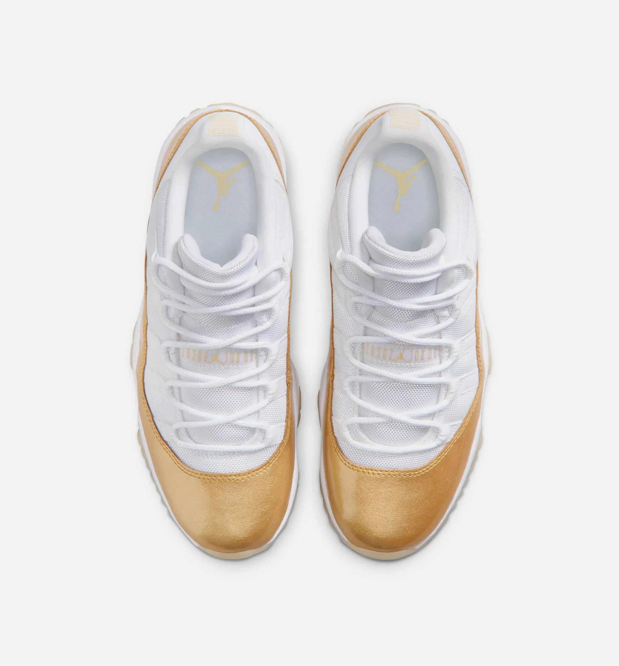Air Jordan 11 Retro Low Mothers Day Womens Lifestyle Shoe - White/Metallic Gold/Team Gold Free Shipping sold by Nice Kicks Retail product image thumbnail 5