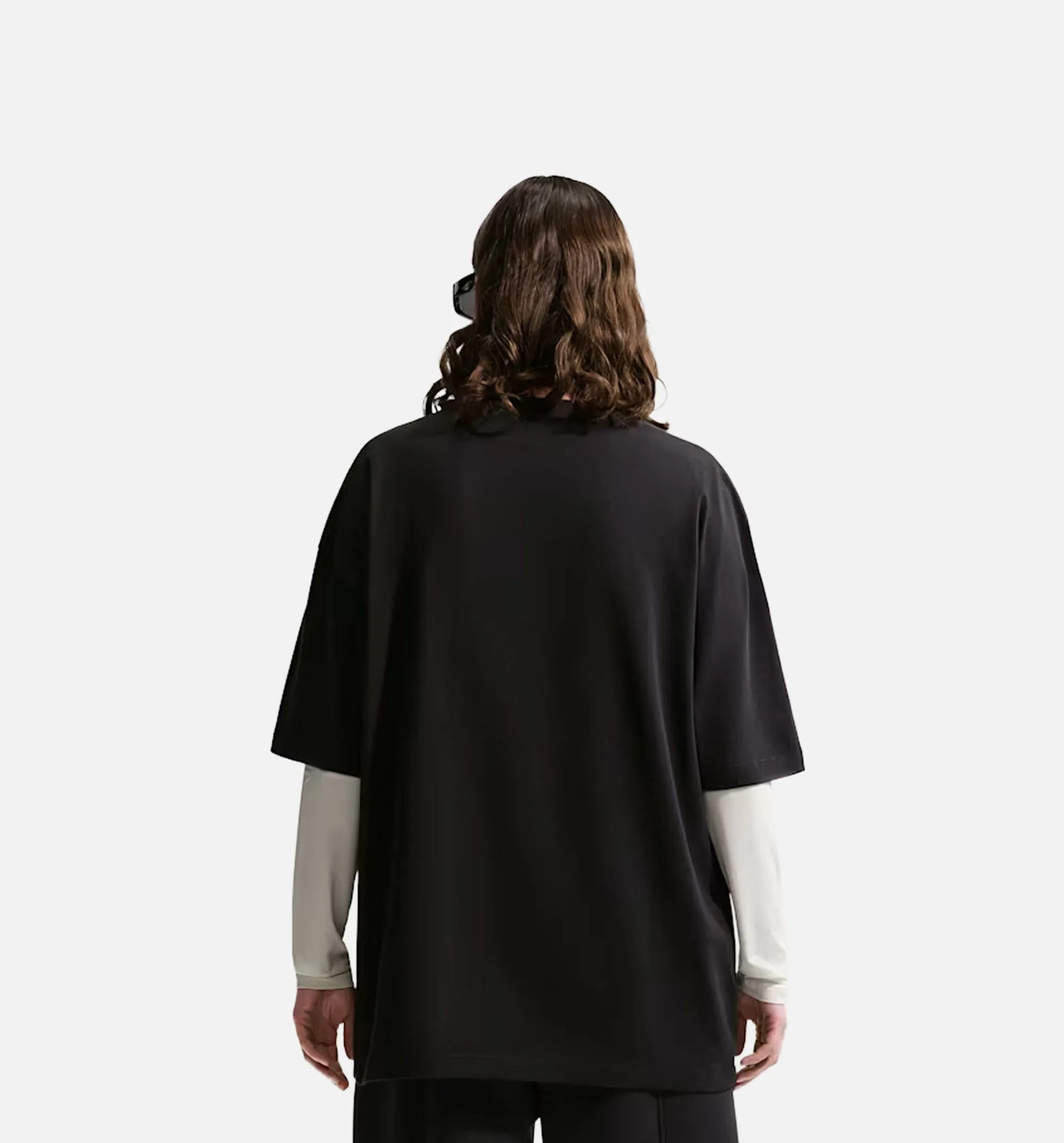 Sportswear Classic Oversized Womens Short Sleeve Shirt - Black sold by Nice Kicks Retail product image thumbnail 2