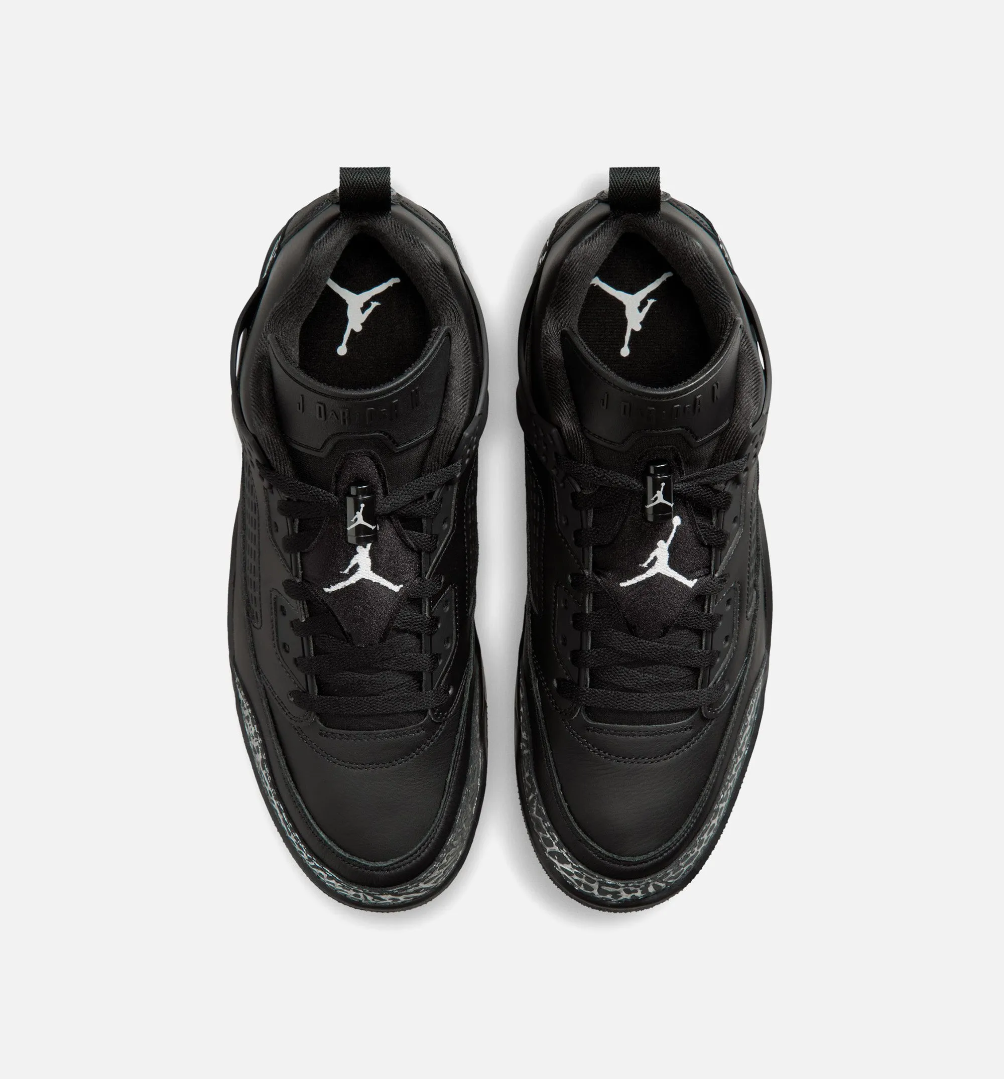 Spizike Low Mens Basketball Shoe - Black/Black/Metallic Silver sold by Nice Kicks Retail product image thumbnail 5