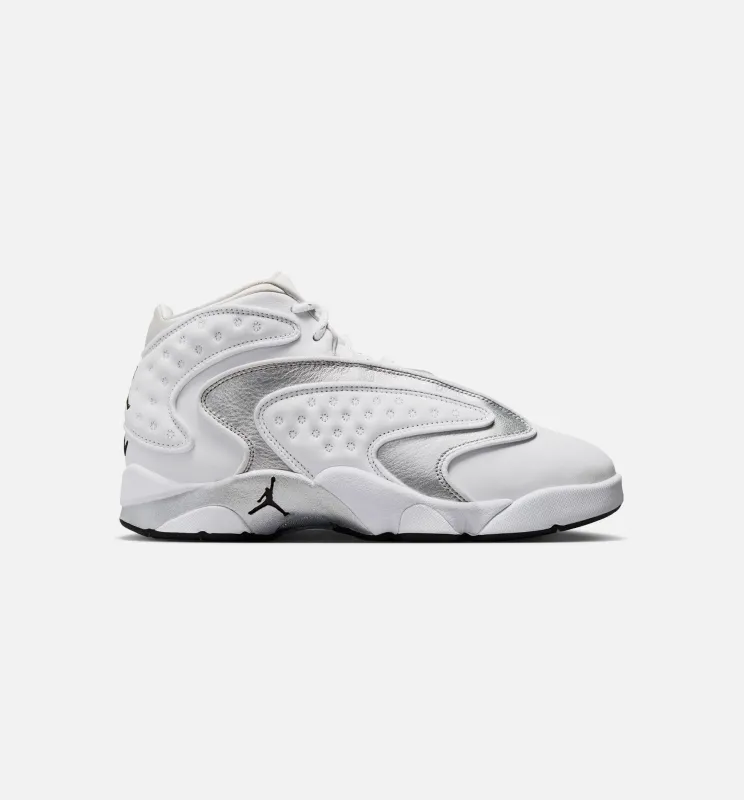 Air Jordan OG Womens Lifestyle Shoe - White/Black/Metallic Silver made by Jordan