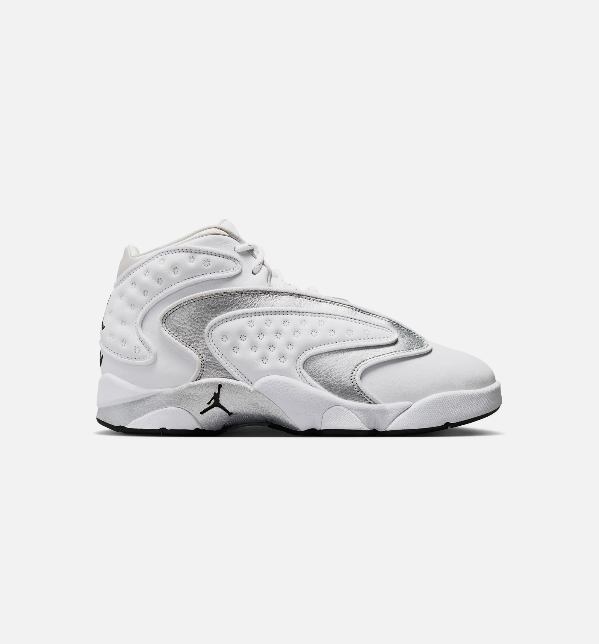 Air Jordan OG Womens Lifestyle Shoe - White/Black/Metallic Silver sold by Nice Kicks Retail