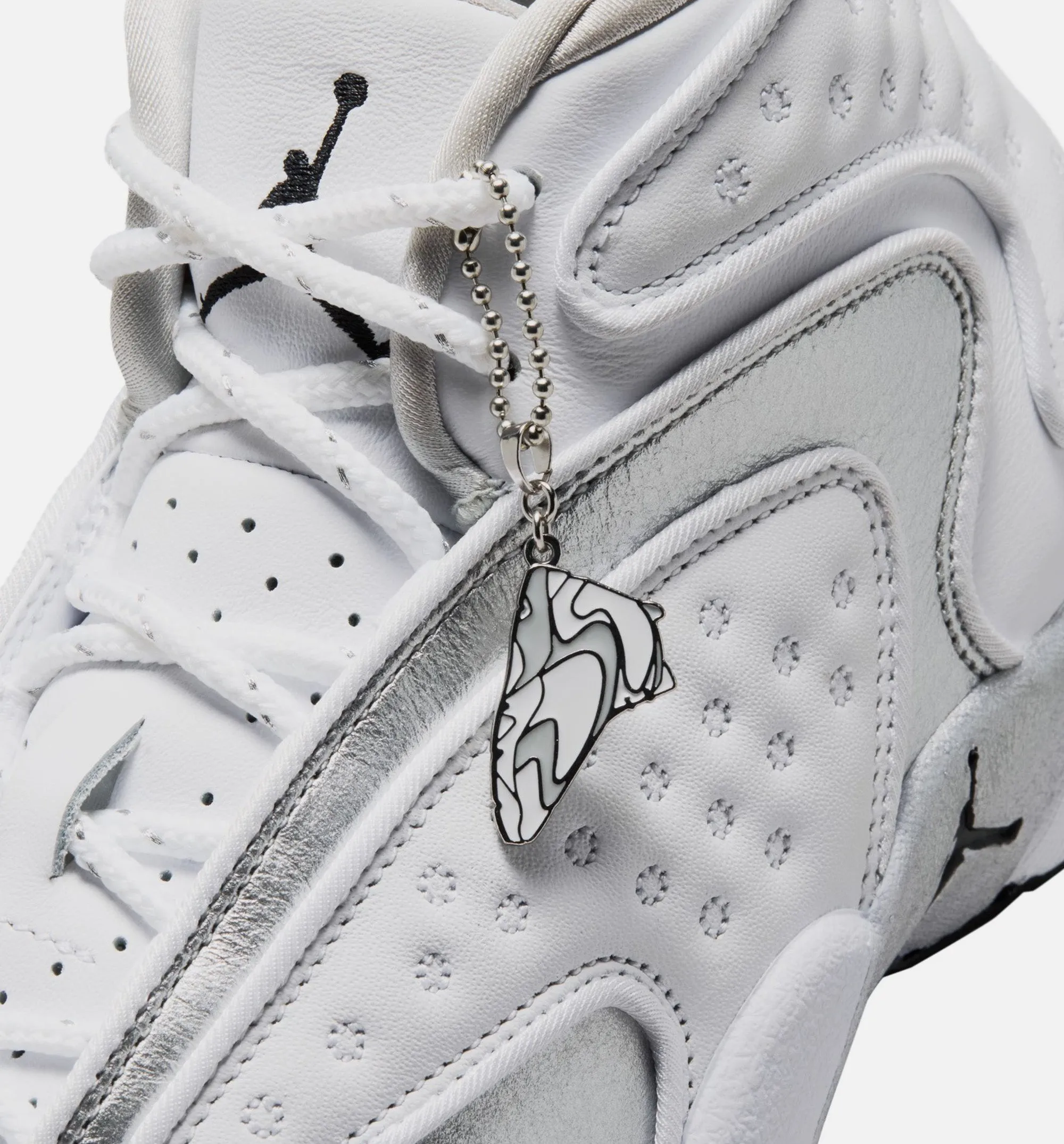 Air Jordan OG Womens Lifestyle Shoe - White/Black/Metallic Silver sold by Nice Kicks Retail product image thumbnail 3
