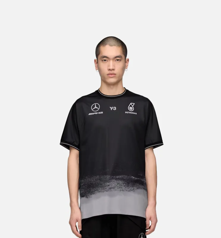 Mercedes AMG Petronas Formula 1 Team Mechanics Mens Jersey - Black made by Y-3