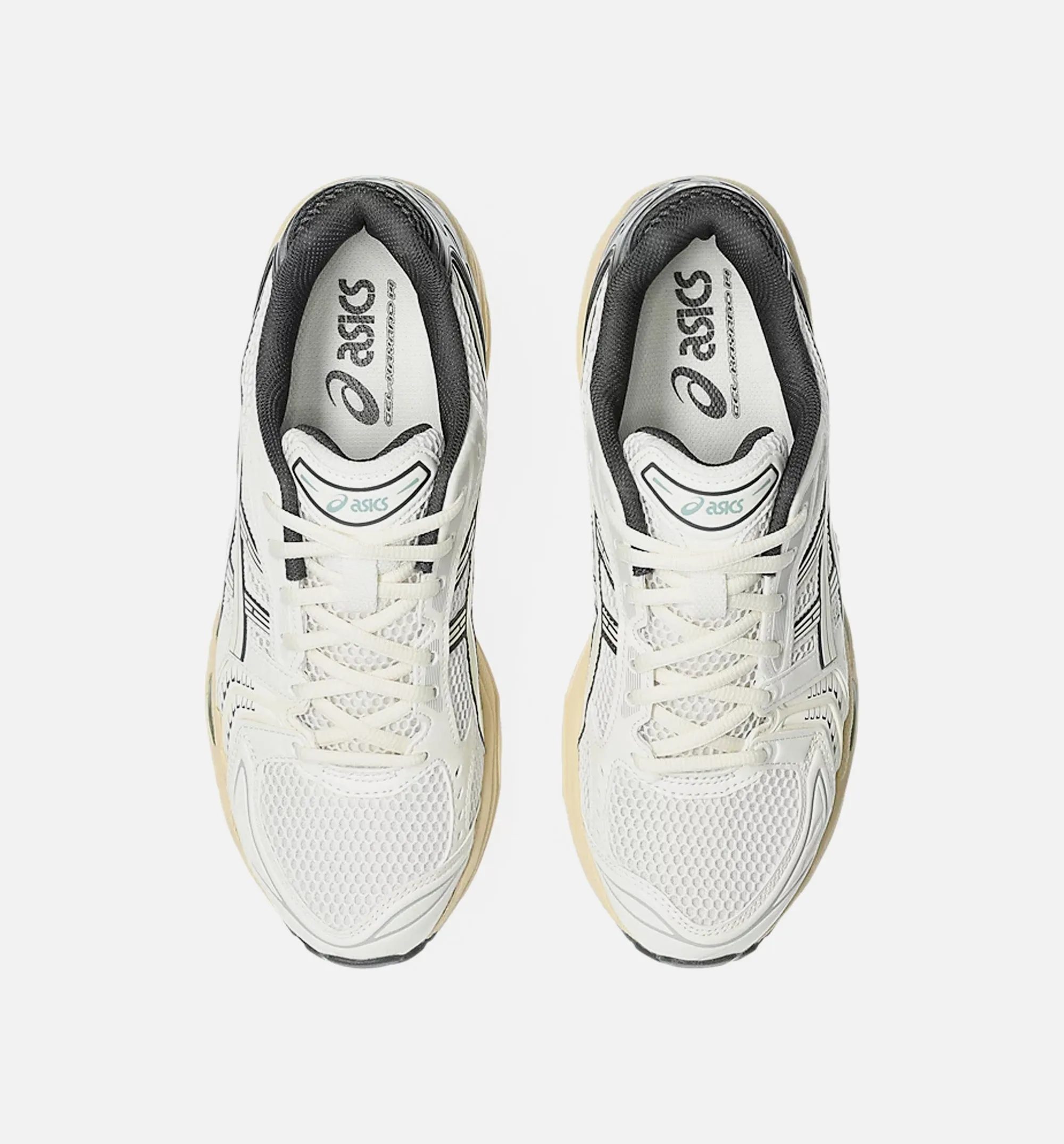 Gel Kayano 14 Mens Lifestyle Shoe - Cream/Obsidian Grey sold by Nice Kicks Retail product image thumbnail 3