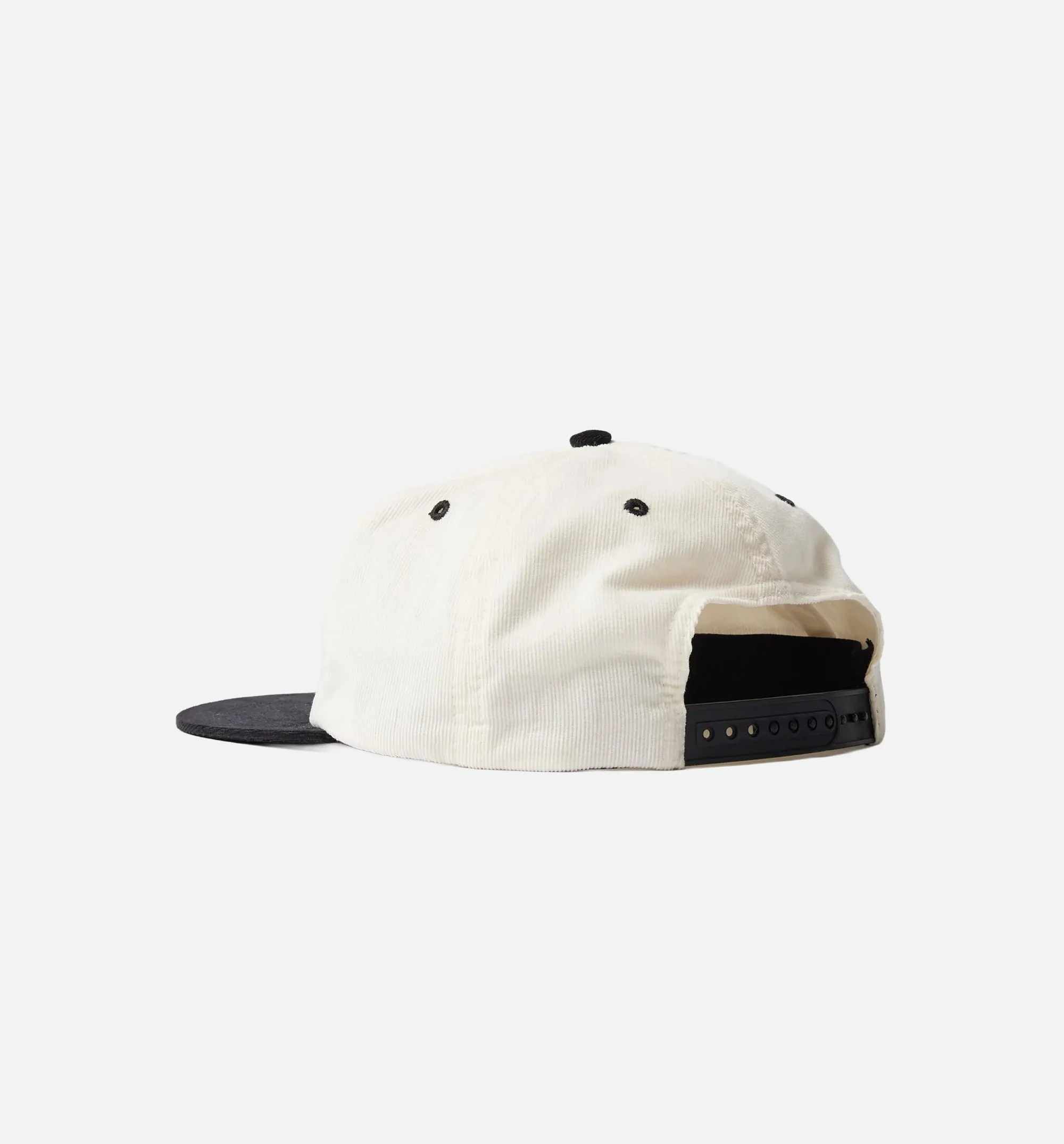 Error Logo 6 Panel Snapback Mens Hat - Off White sold by Nice Kicks Retail product image thumbnail 3