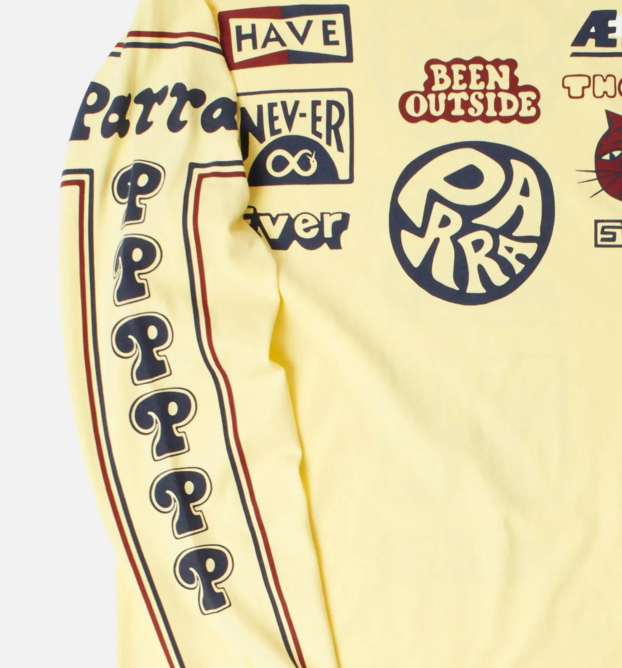 Never Sinister Mens Long Sleeve Shirt - Yellow sold by Nice Kicks Retail product image thumbnail 3