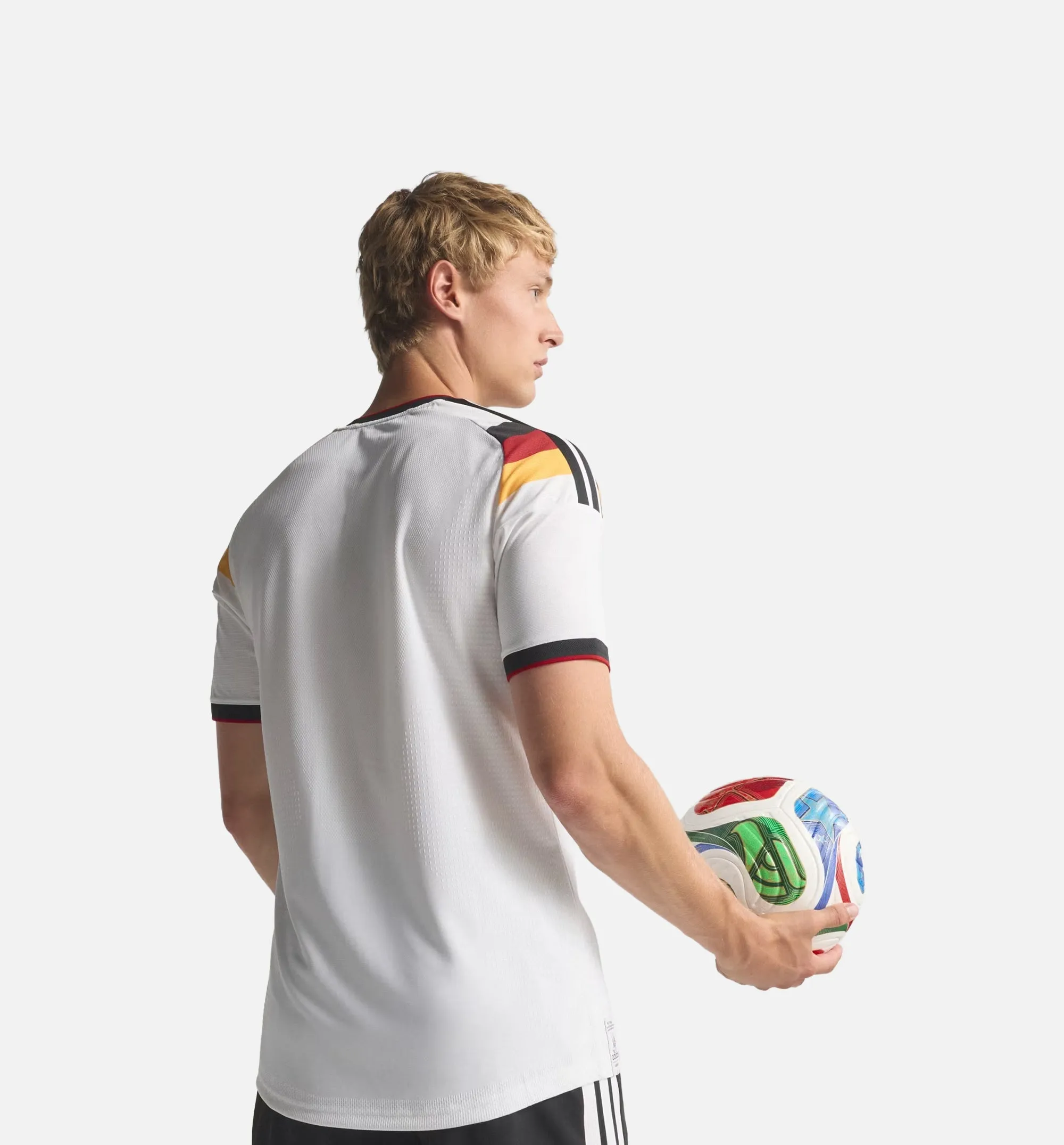 Germany 26 Home Authentic Mens Jersey - White sold by Nice Kicks Retail product image thumbnail 2