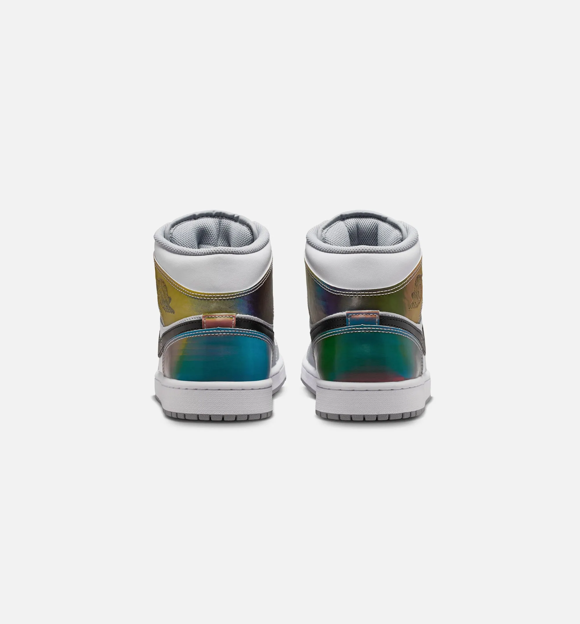 Air Jordan 1 Mid SE Mens Lifestyle Shoe - Black/White/Wolf Grey sold by Nice Kicks Retail product image thumbnail 2