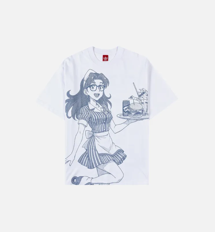 Order Up Mens Short Sleeve Shirt - White made by Billionaire Boys Club