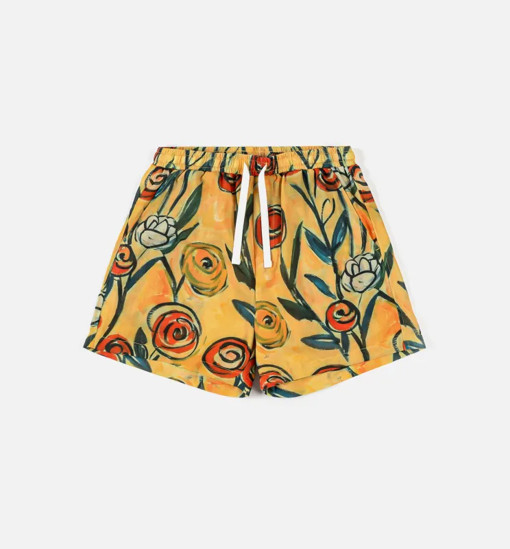 Brush Mens Short - Orange made by Nice Kicks Retail