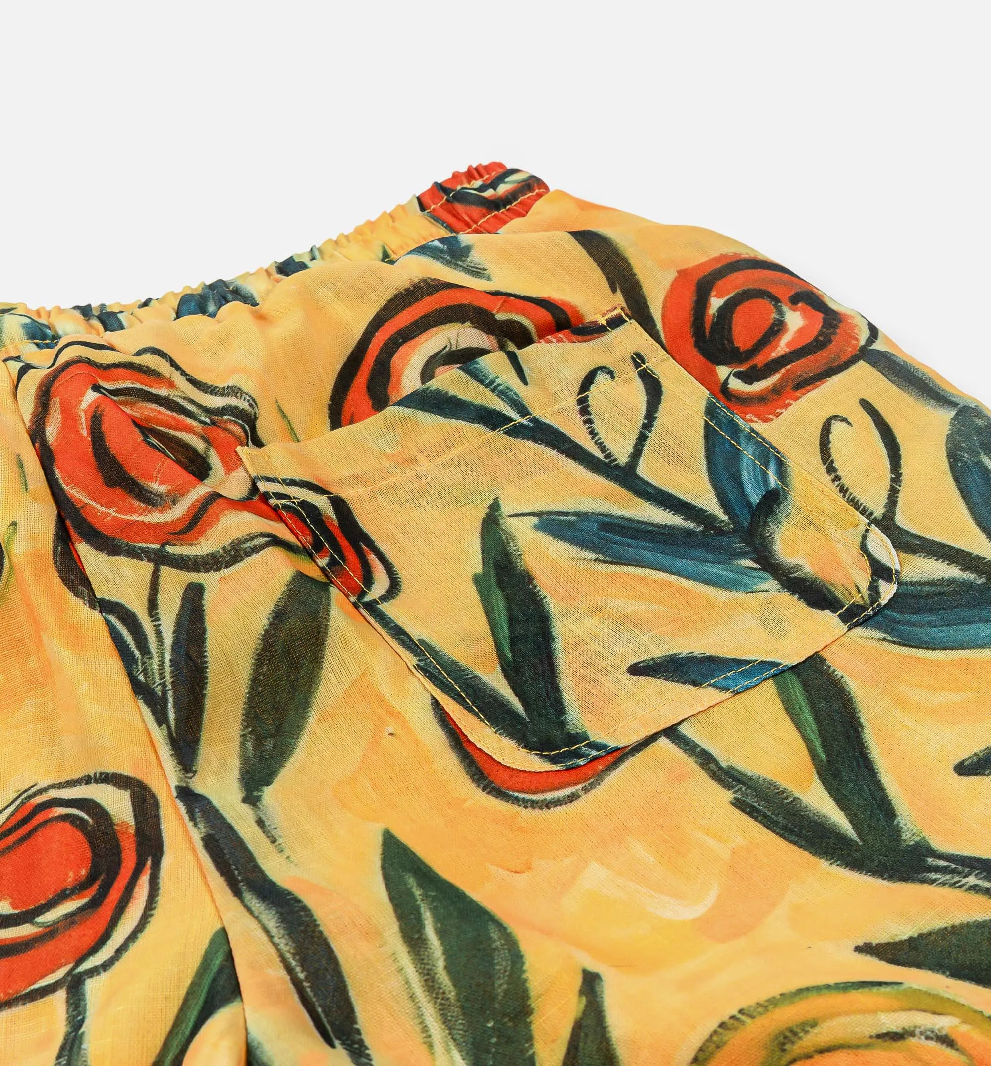 Brush Mens Short - Orange sold by Nice Kicks Retail product image thumbnail 2