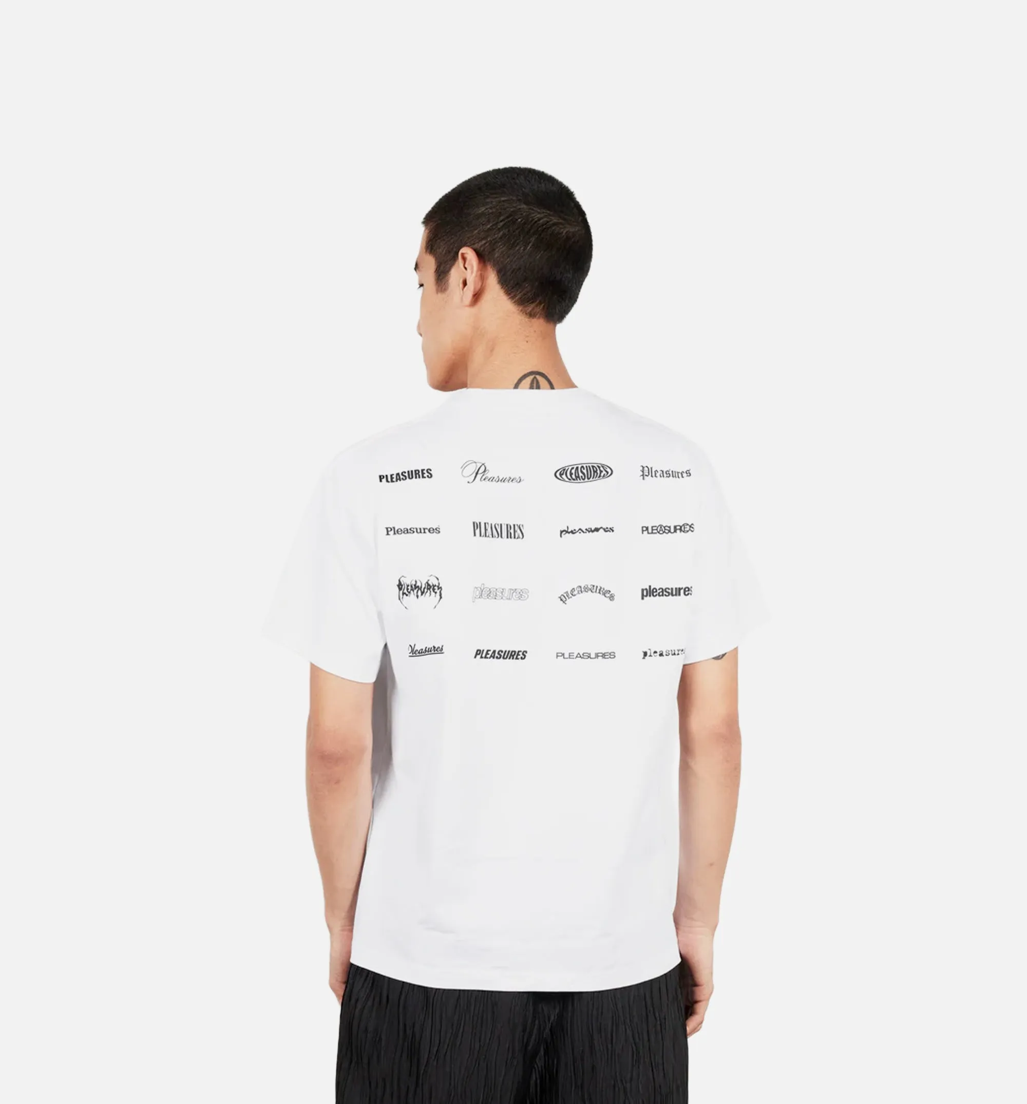 Wordmark Mens Short Sleeve Shirt - White sold by Nice Kicks Retail product image thumbnail 2