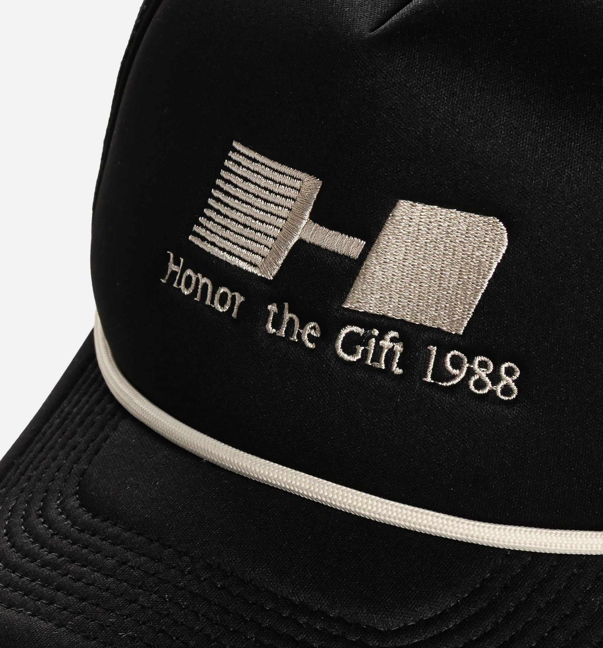 Frequency Trucker Snapback Mens Hat - Black sold by Nice Kicks Retail product image thumbnail 4