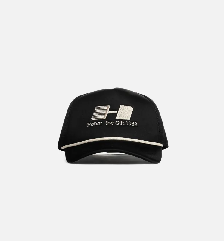 Frequency Trucker Snapback Mens Hat - Black made by Nice Kicks Retail