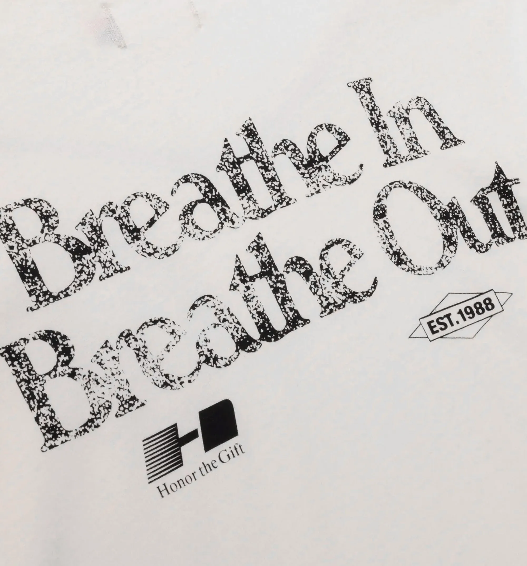 Breathe In Breathe Out Mens Short Sleeve Shirt - White sold by Nice Kicks Retail product image thumbnail 4