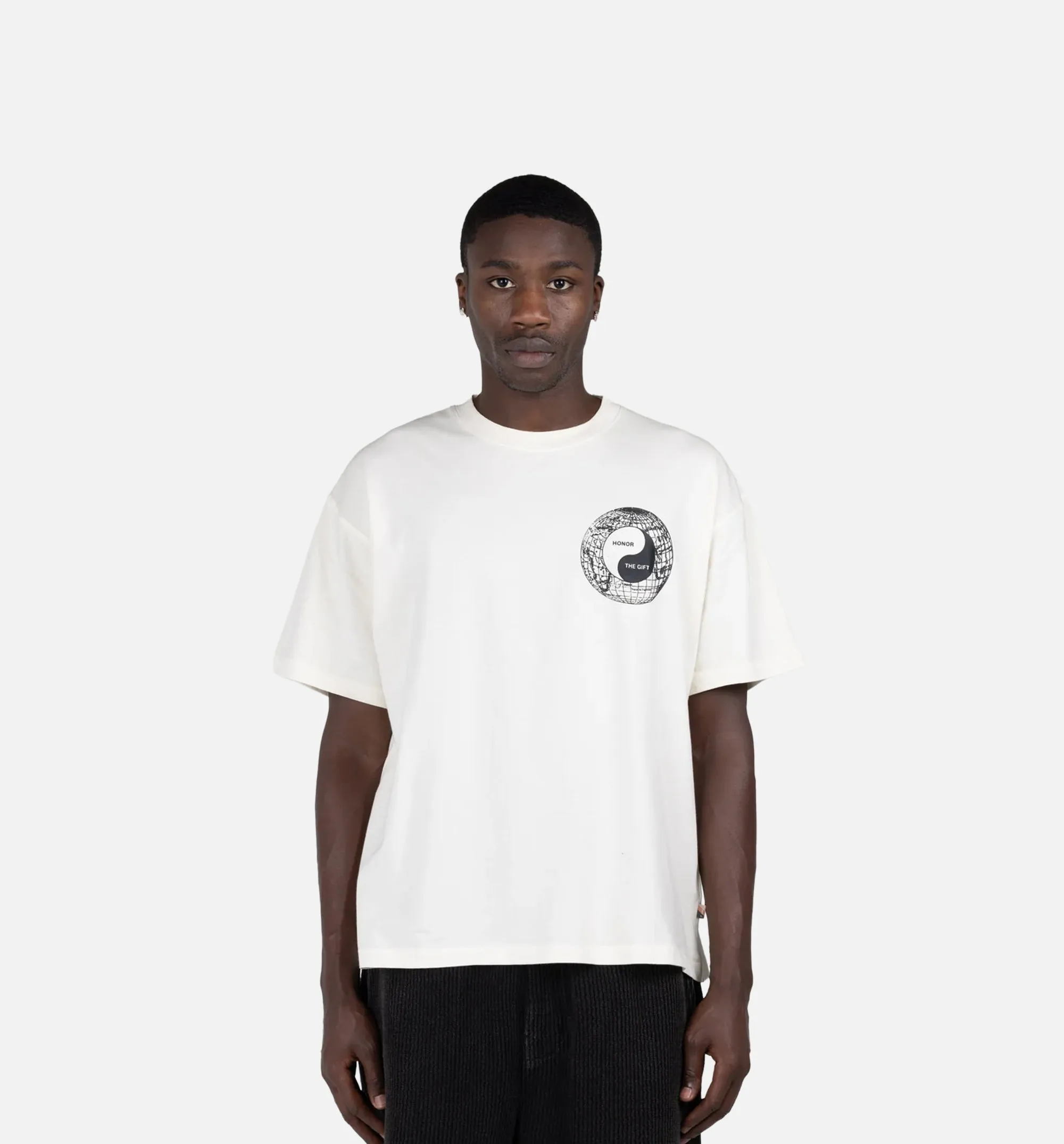 Breathe In Breathe Out Mens Short Sleeve Shirt - White sold by Nice Kicks Retail
