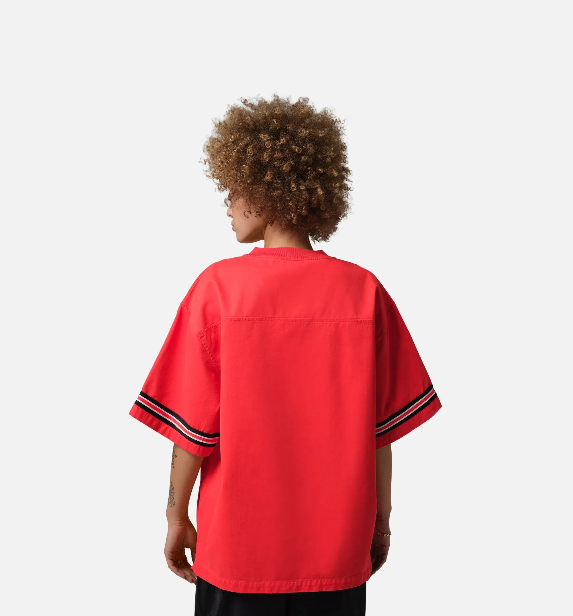 Flight Woven Womens Jersey - Chile Red sold by Nice Kicks Retail product image thumbnail 2