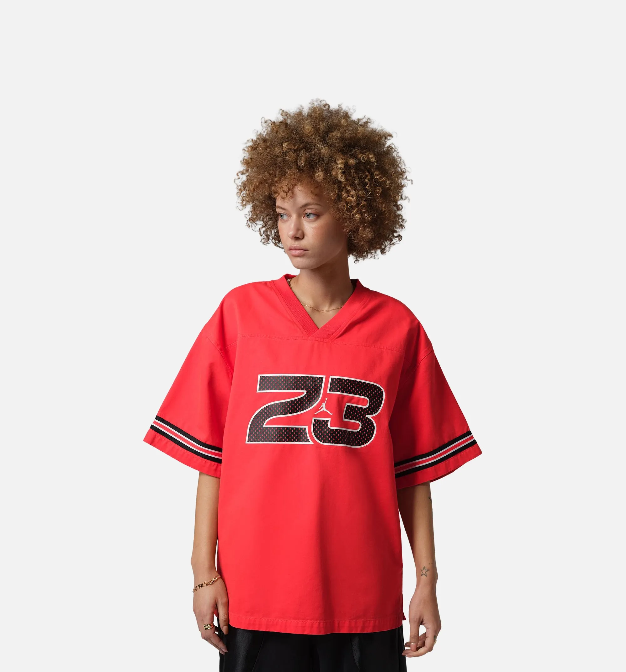 Flight Woven Womens Jersey - Chile Red sold by Nice Kicks Retail