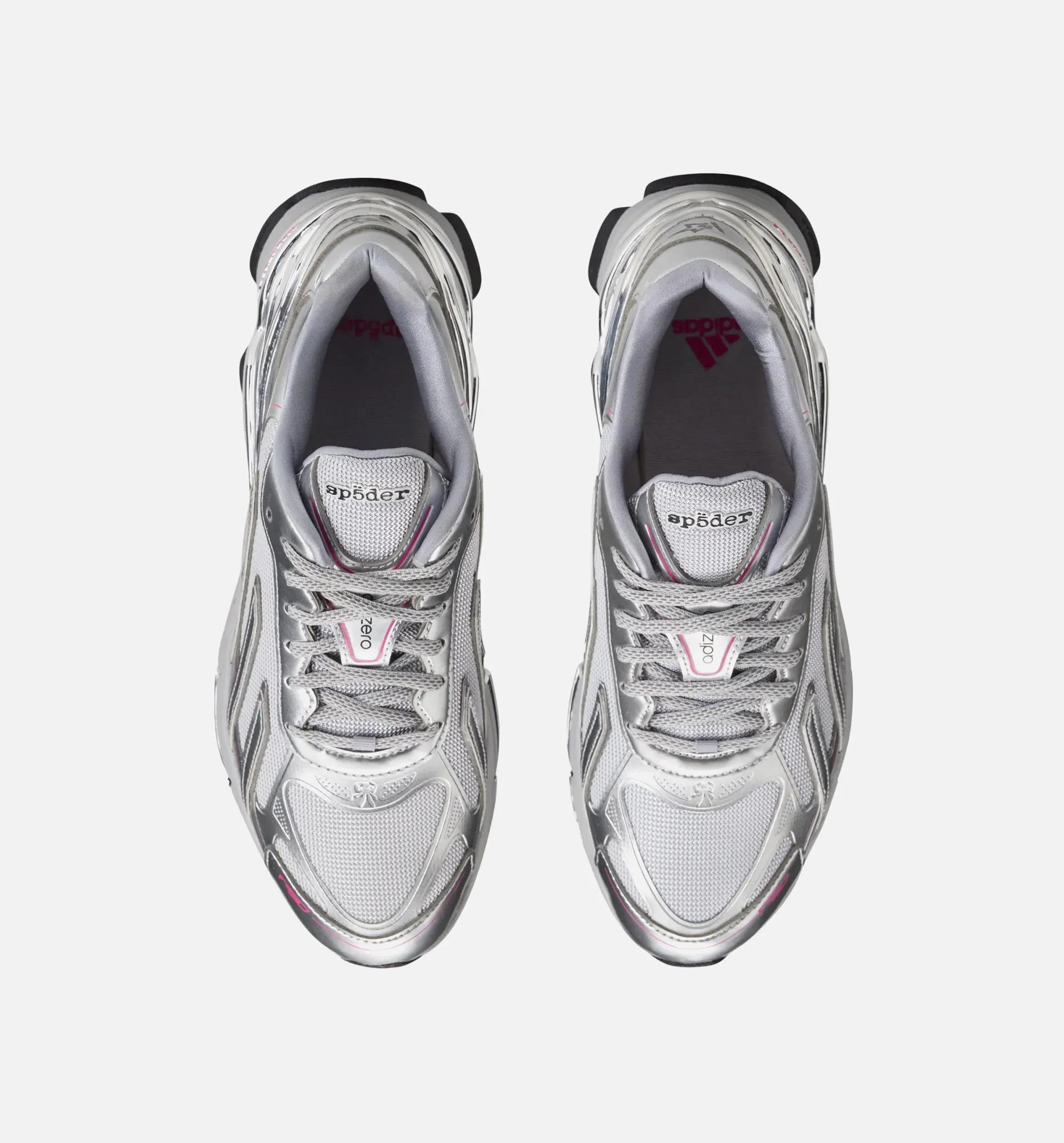 F50 Formotion Sp5der Silver Metallic Mens Lifestyle Shoe - Silver Metallic/Core Black/Supplier Color sold by Nice Kicks Retail product image thumbnail 4