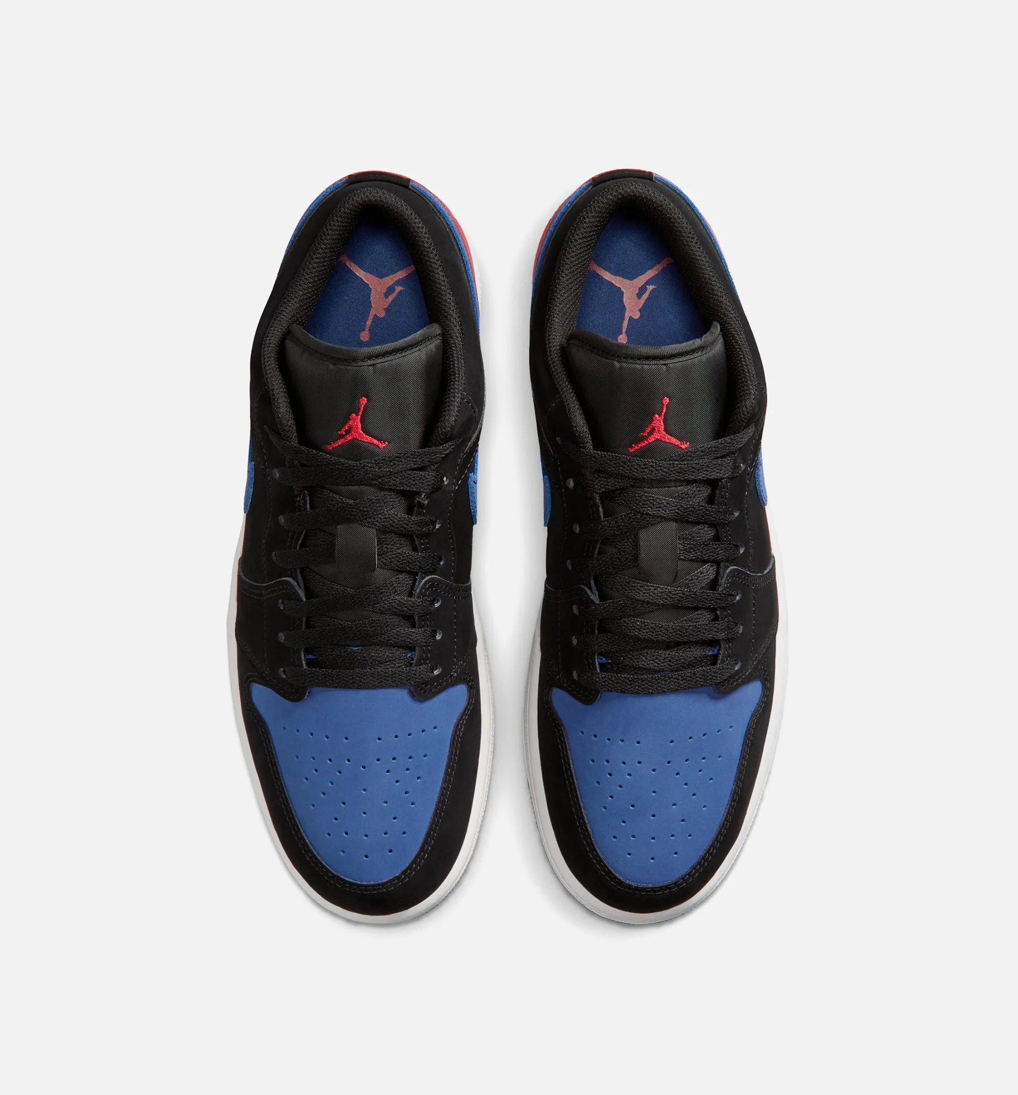 Air Jordan 1 Low Mens Lifestyle Shoe - Black/Summit White/True Blue/Varsity Red) sold by Nice Kicks Retail product image thumbnail 5