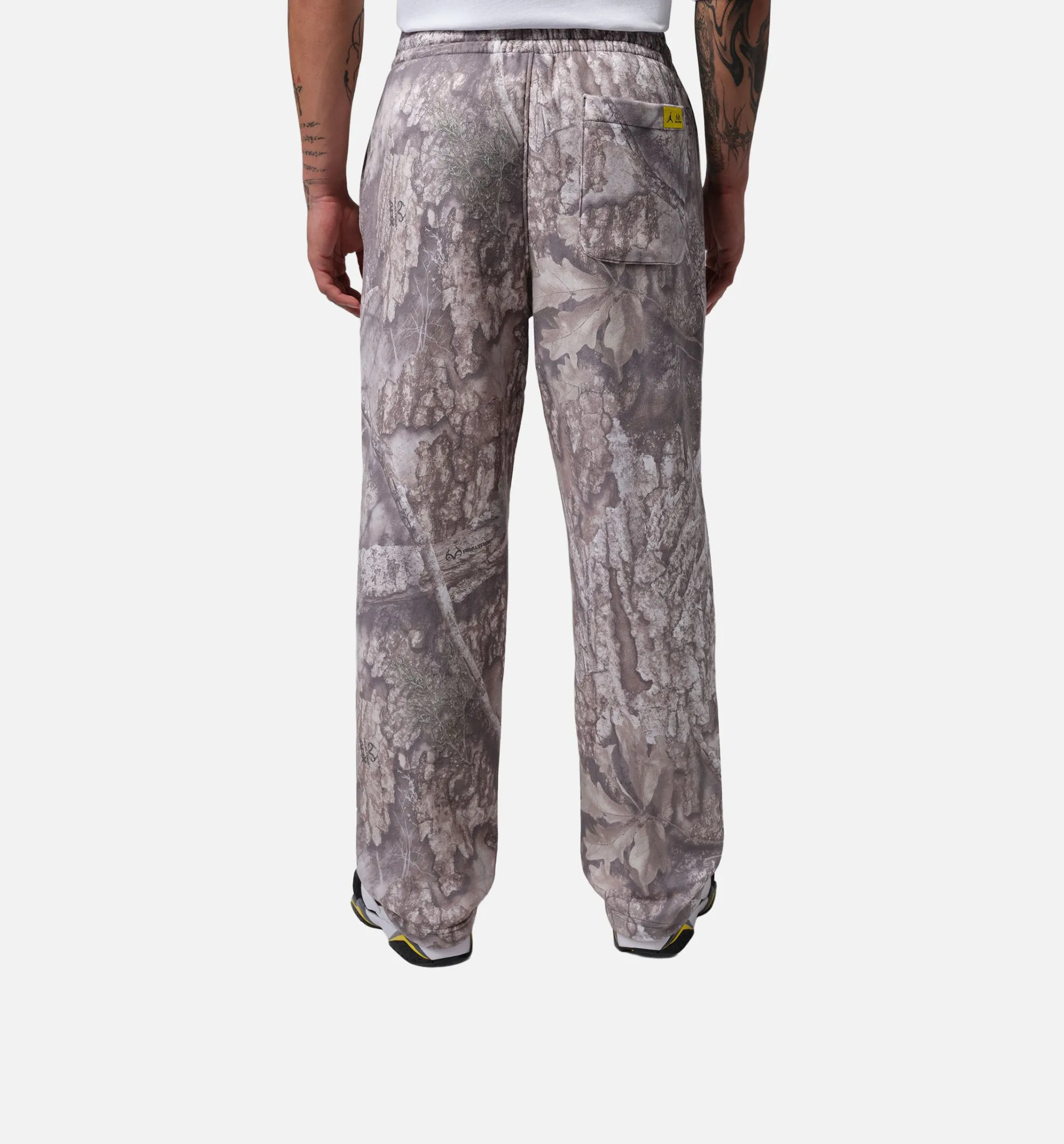Brooklyn RealTree Open Hem Mens Pants - White/Bright Citron sold by Nice Kicks Retail product image thumbnail 2