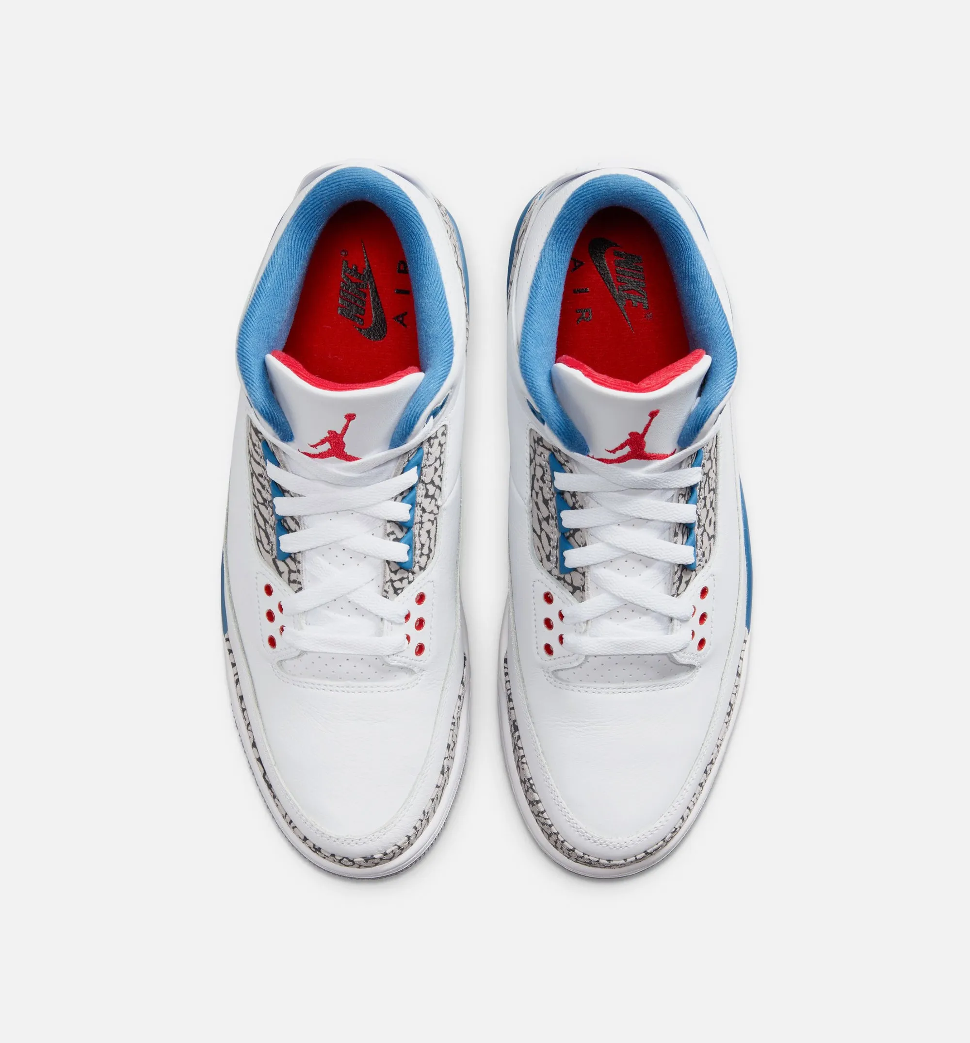 Air Jordan 3 Retro OG True Blue Mens Lifestyle Shoe - White/Varsity Red/True Blue/Cement Grey/Anthracite Free Shipping sold by Nice Kicks Retail product image thumbnail 5