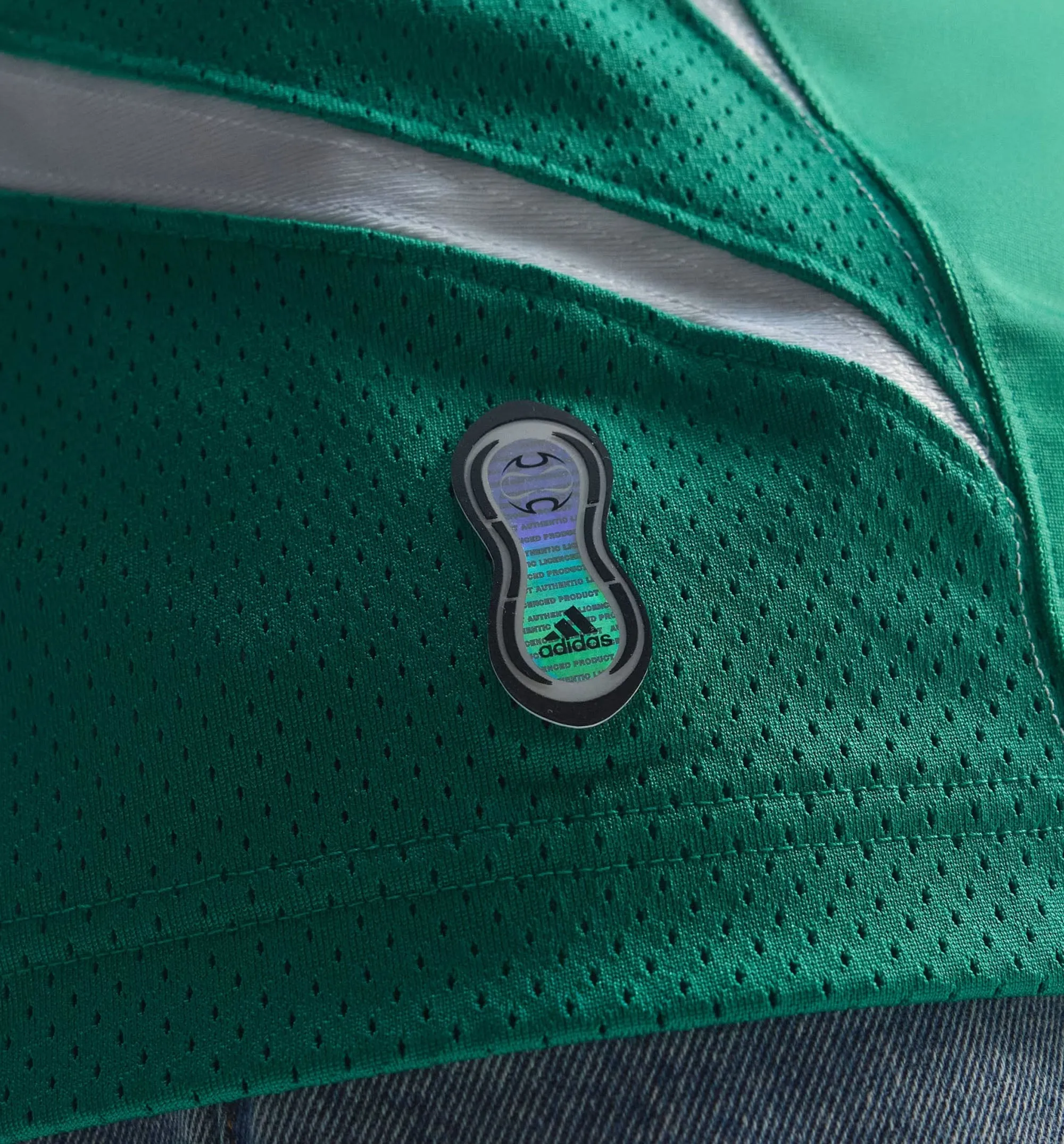 Bringback Remixed Mexico Mens Jersey - Bold Green/White/Better Scarlet sold by Nice Kicks Retail product image thumbnail 5