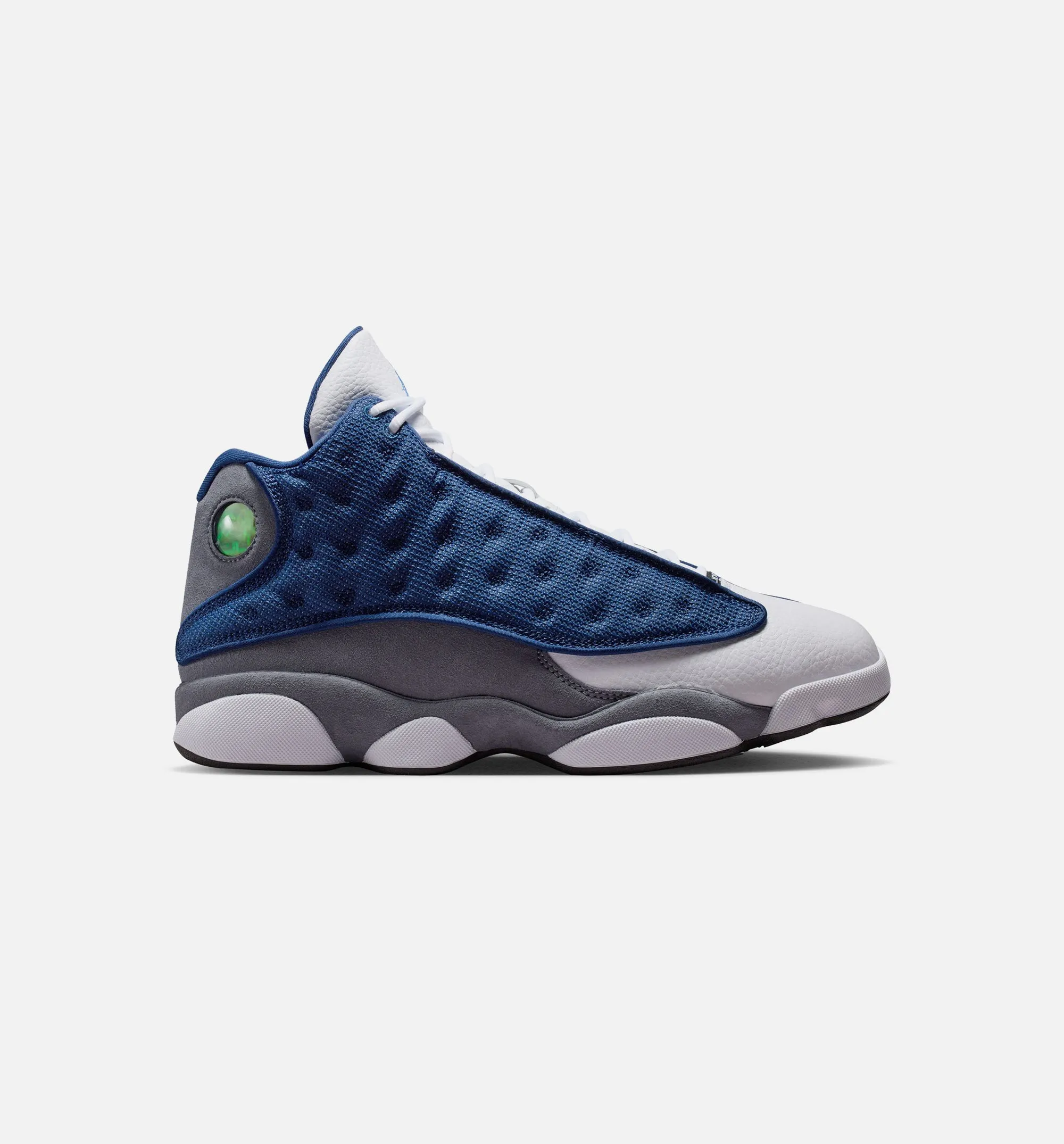 Air Jordan 13 Retro Navy And Flint Grey Mens Lifestyle Shoe - Navy/University Blue/Flint Grey/White Free Shipping sold by Nice Kicks Retail