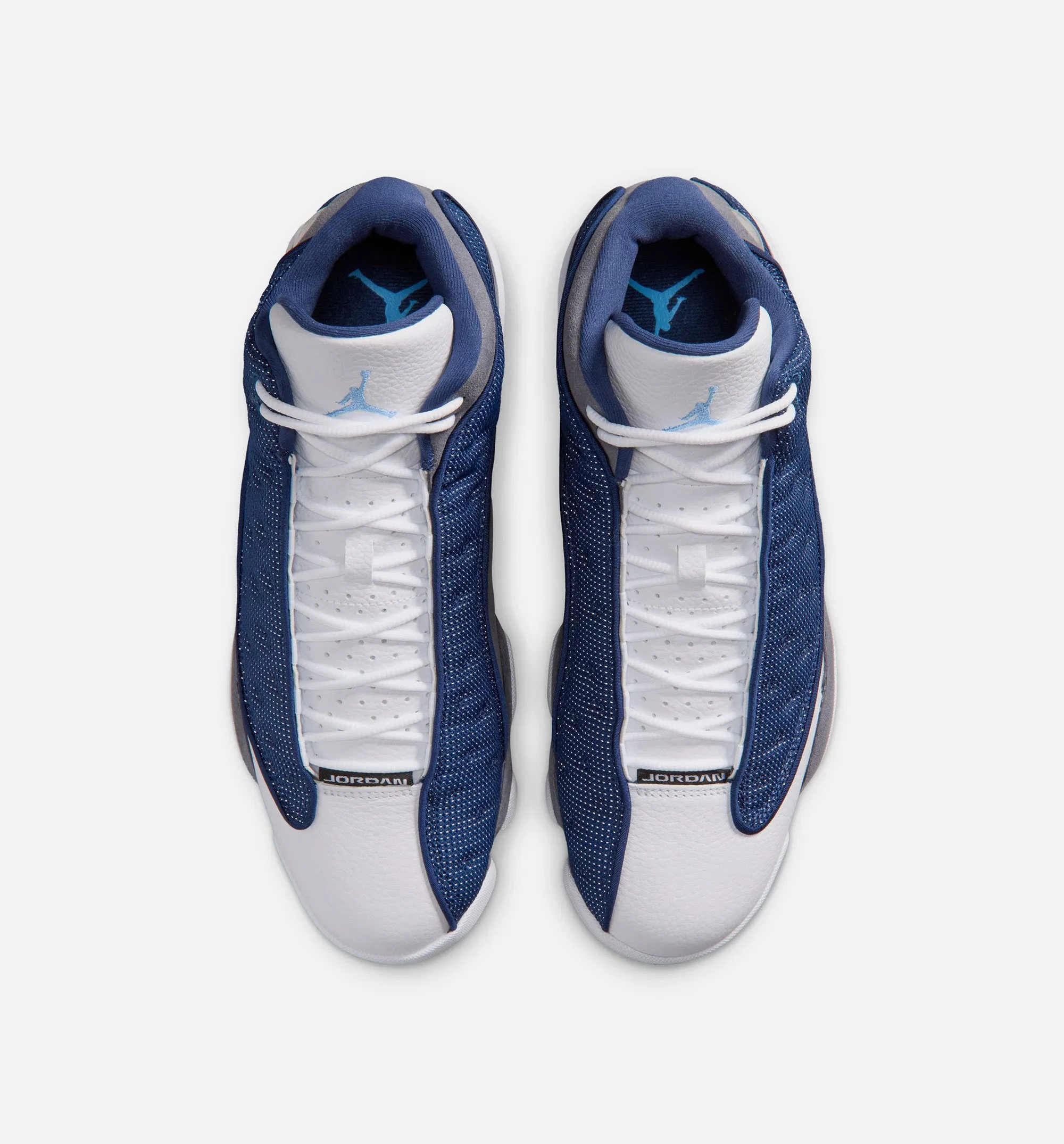 Air Jordan 13 Retro Navy And Flint Grey Mens Lifestyle Shoe - Navy/University Blue/Flint Grey/White Free Shipping sold by Nice Kicks Retail product image thumbnail 5