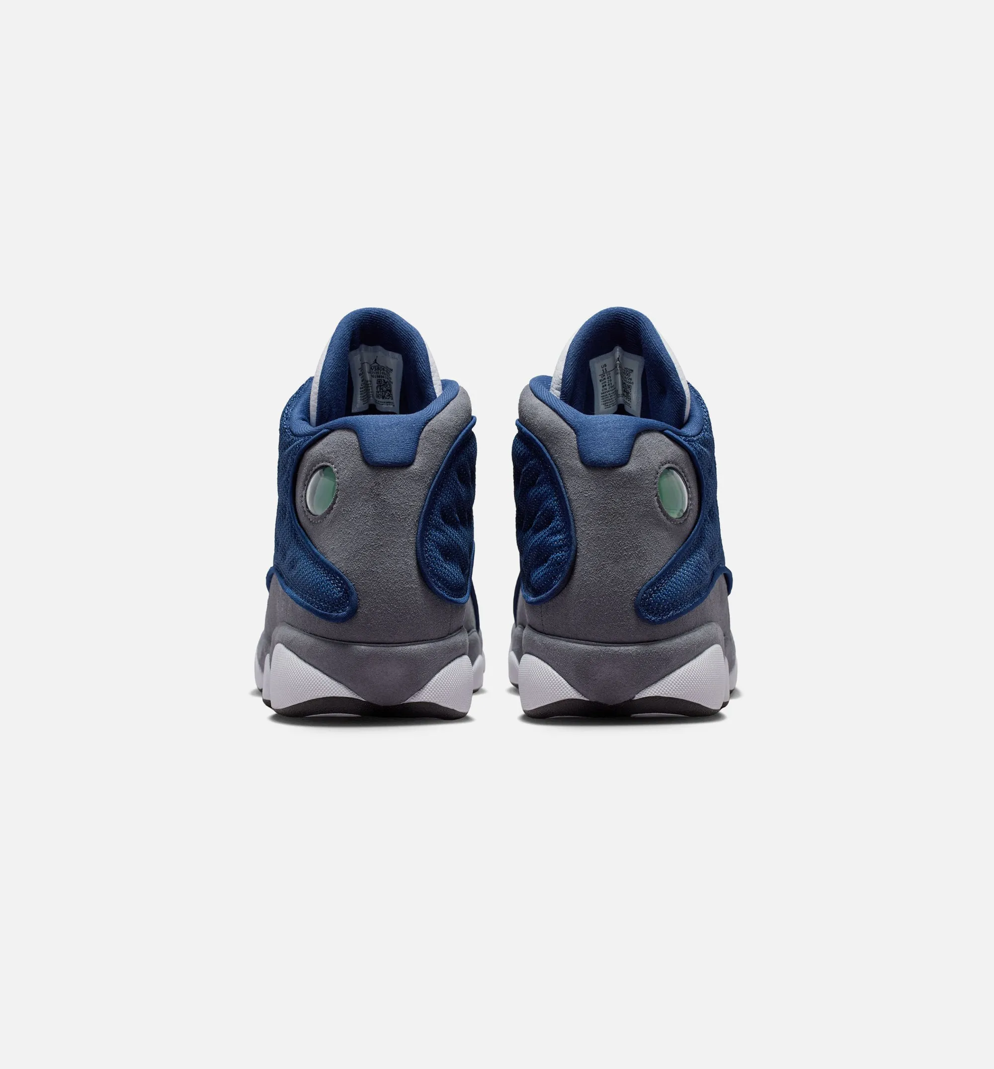 Air Jordan 13 Retro Navy And Flint Grey Mens Lifestyle Shoe - Navy/University Blue/Flint Grey/White Free Shipping sold by Nice Kicks Retail product image thumbnail 2