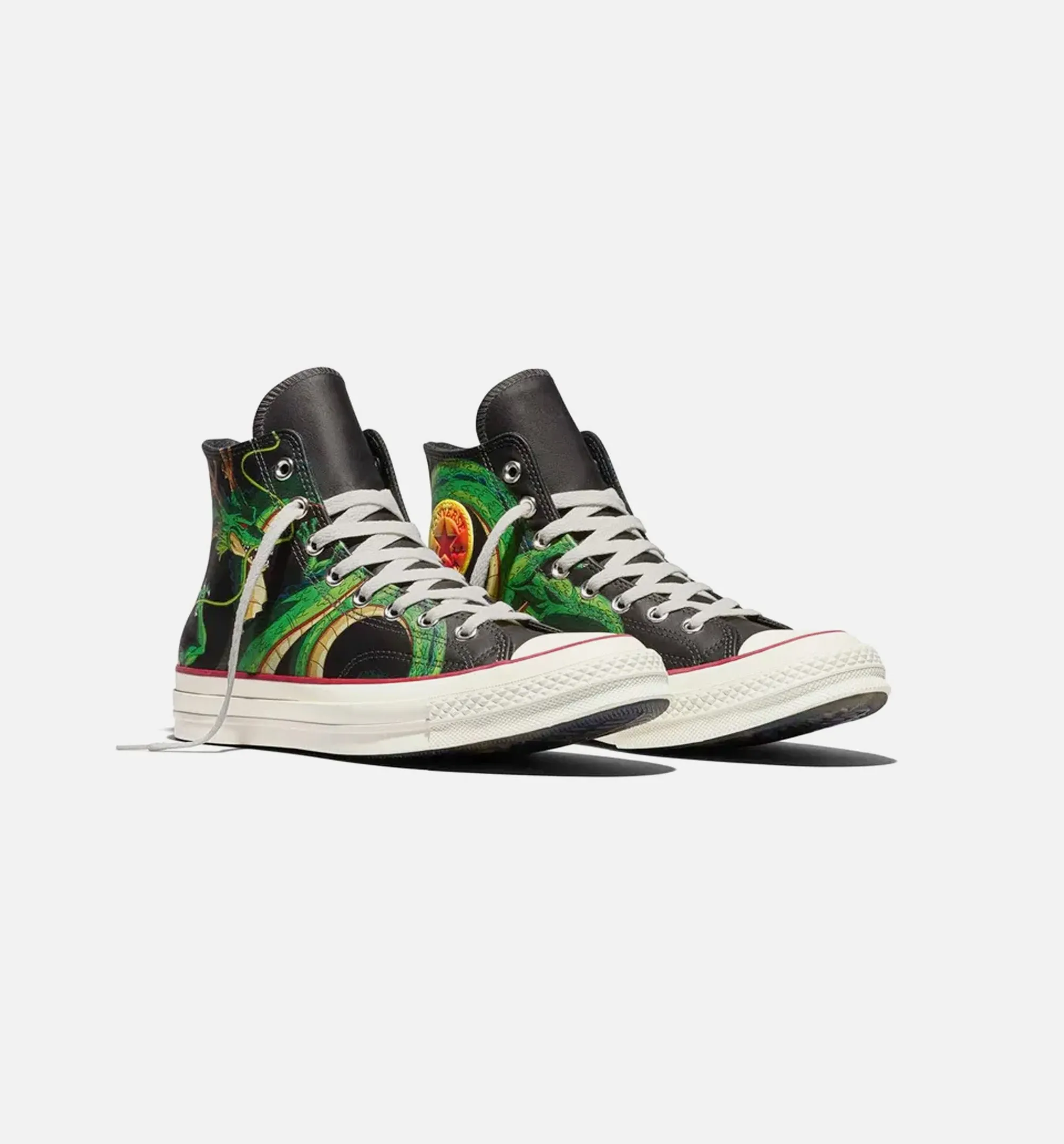 Chuck 70 x Dragon Ball Z Shenron Mens Lifestyle Shoe - Black/Cyber Yellow sold by Nice Kicks Retail product image thumbnail 2