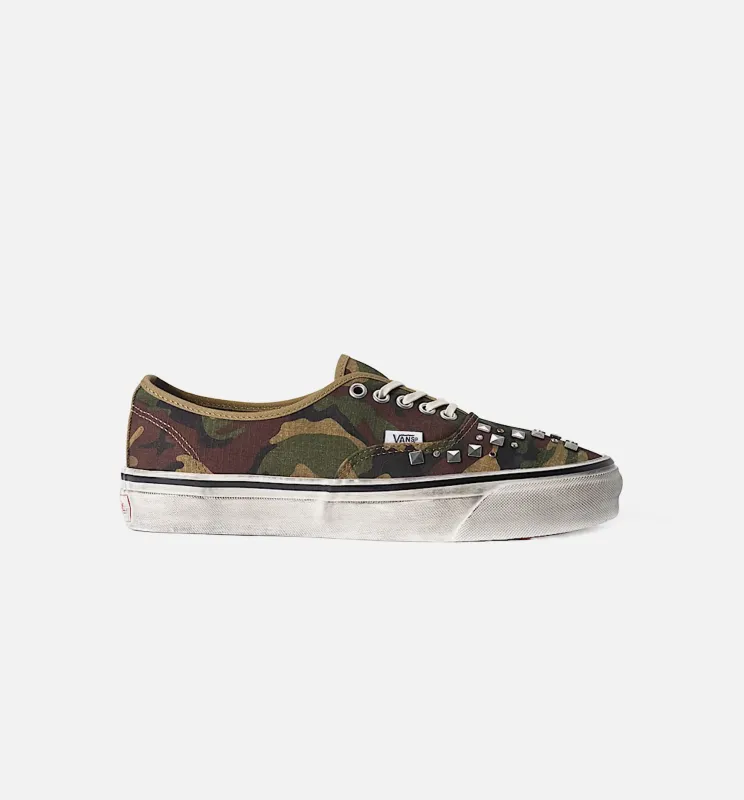 Premium Authentic 44 Combat Mens Lifestyle Shoe - Woodland Camo Green made by Vans