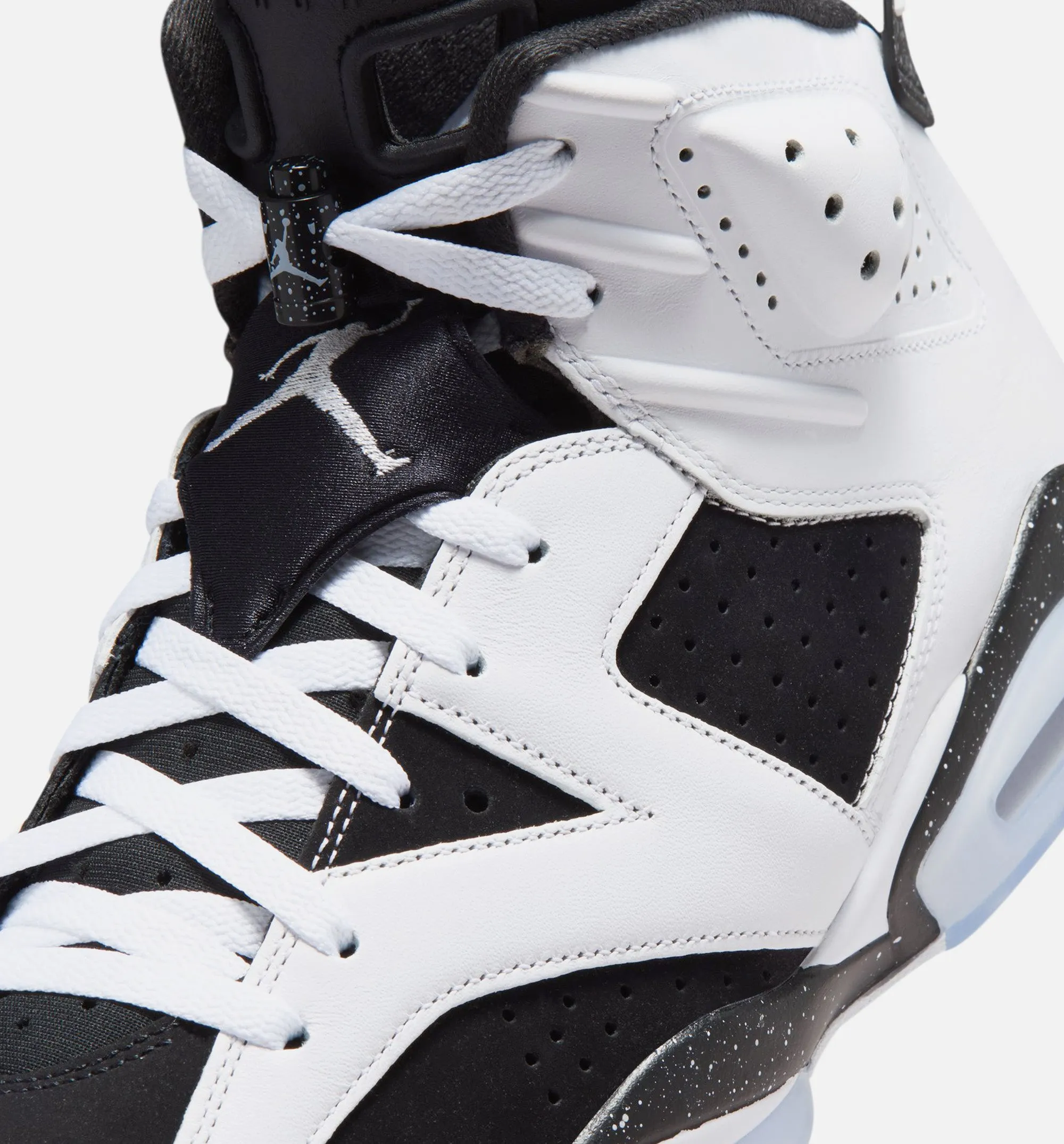 Air Jordan 6 Retro Black And White Mens Lifestyle Shoe - Black/White Free Shipping sold by Nice Kicks Retail product image thumbnail 3