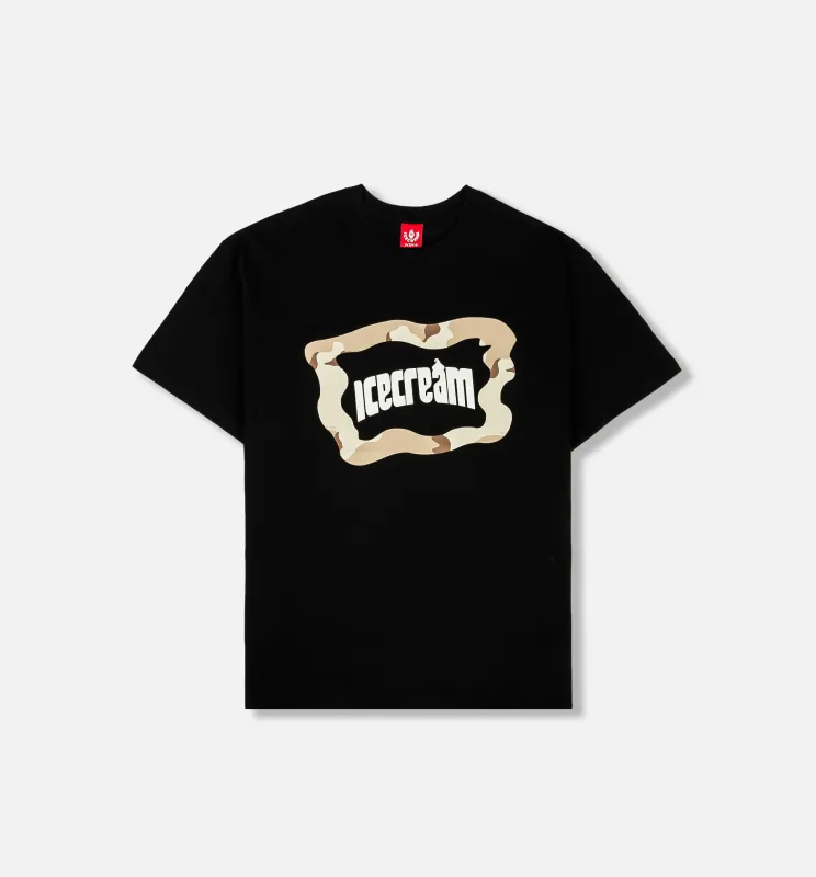Taupe Mens Short Sleeve Shirt - Black made by Billionaire Boys Club