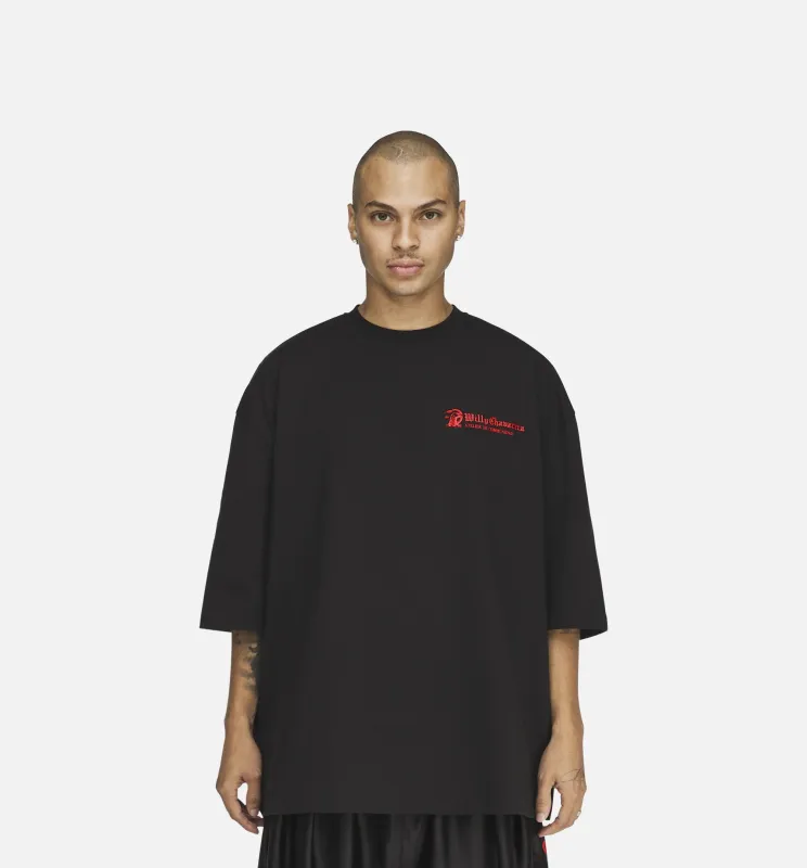 Chavarria Dark Rose Mens Short Sleeve Shirt - Black made by Adidas