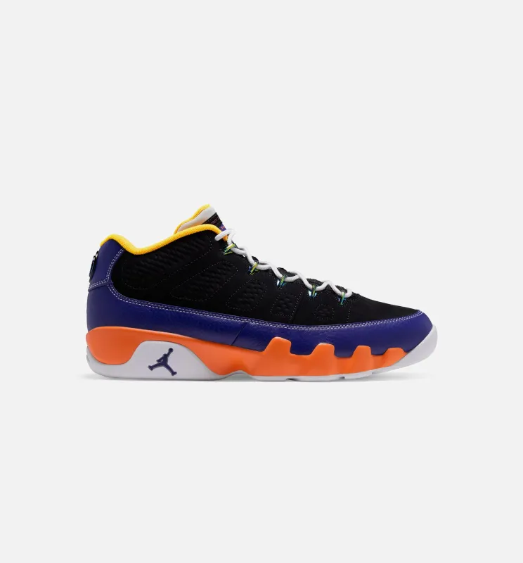 Air Jordan 9 Retro Low What The Kilroy Mens Lifestyle Shoe - Black/Deep Royal Blue/White/Challenge Red made by Jordan