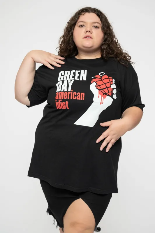 Green Day American Idiot T Shirt sold by Paradiso Clothing
