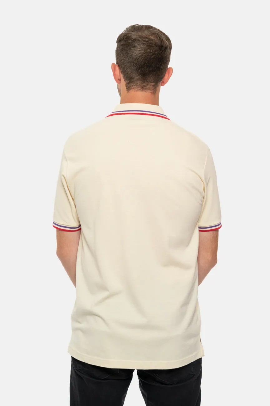 Pink Floyd Dark Side of the Moon Prism Polo Shirt sold by Paradiso Clothing product image thumbnail 4