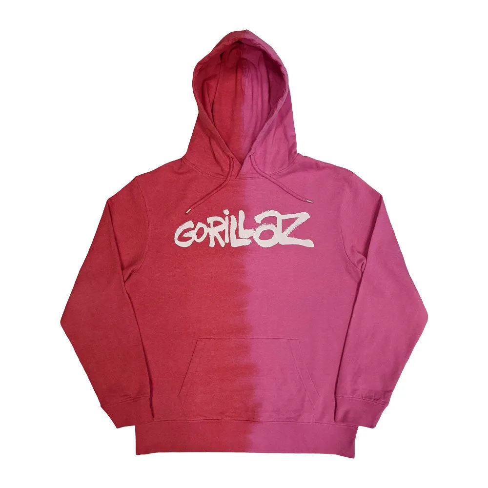 Gorillaz Two Tone Brush Hoodie sold by Paradiso Clothing