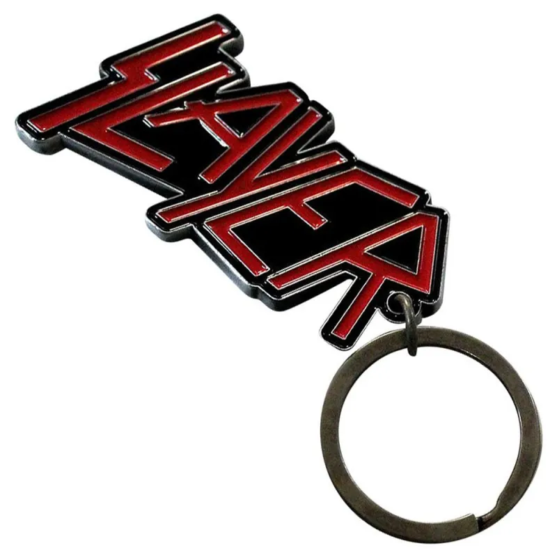 Slayer Classic Band Logo Keychain sold by Paradiso Clothing