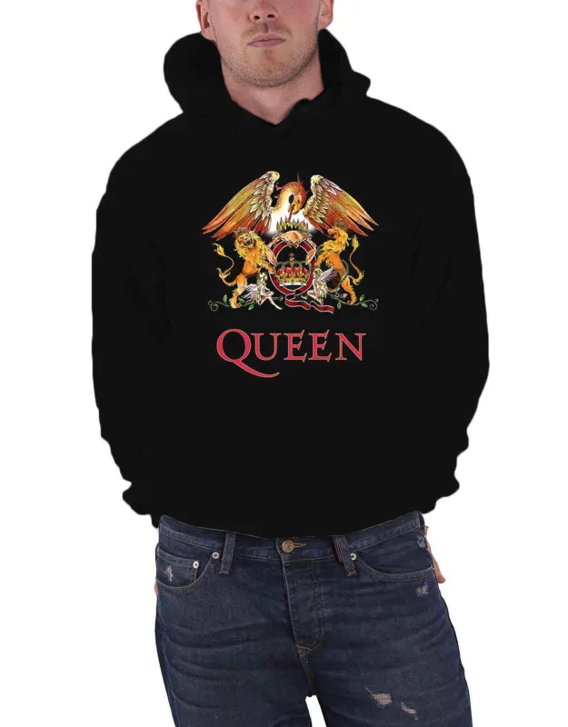 Queen Classic Crest Hoodie sold by Paradiso Clothing
