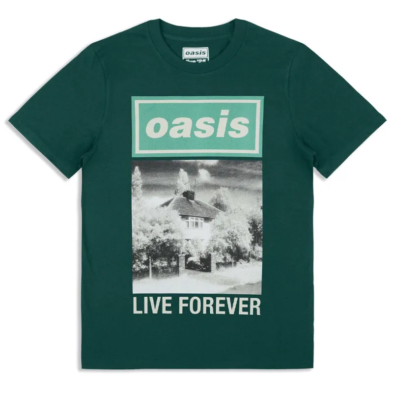 Oasis Live Forever Single Cover T Shirt sold by Paradiso Clothing
