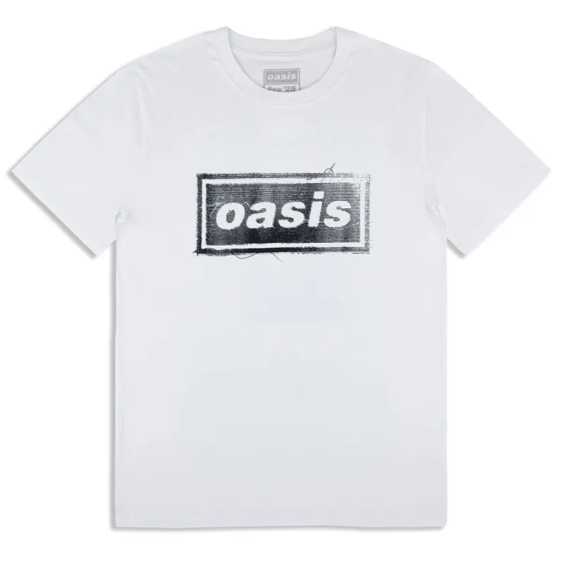 Oasis Thread Band Logo T Shirt sold by Paradiso Clothing