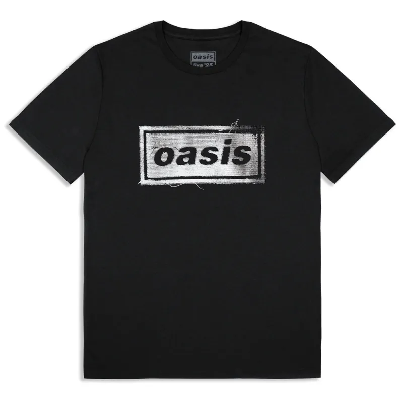 Oasis Thread Band Logo T Shirt sold by Paradiso Clothing