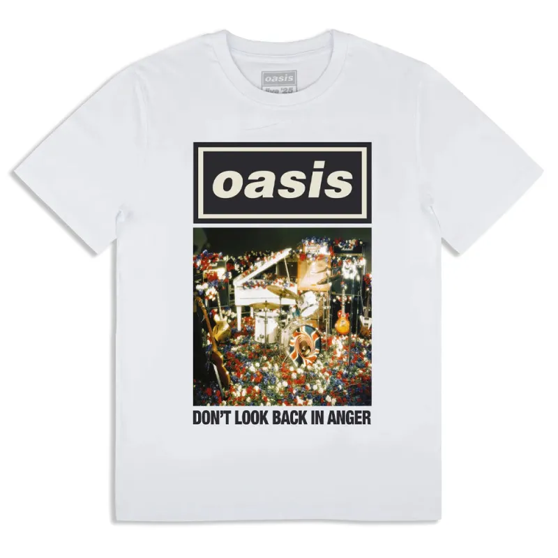Oasis Dont Look In Anger Single Cover T Shirt sold by Paradiso Clothing