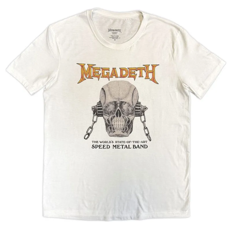 Megadeth Speed Metal T Shirt sold by Paradiso Clothing