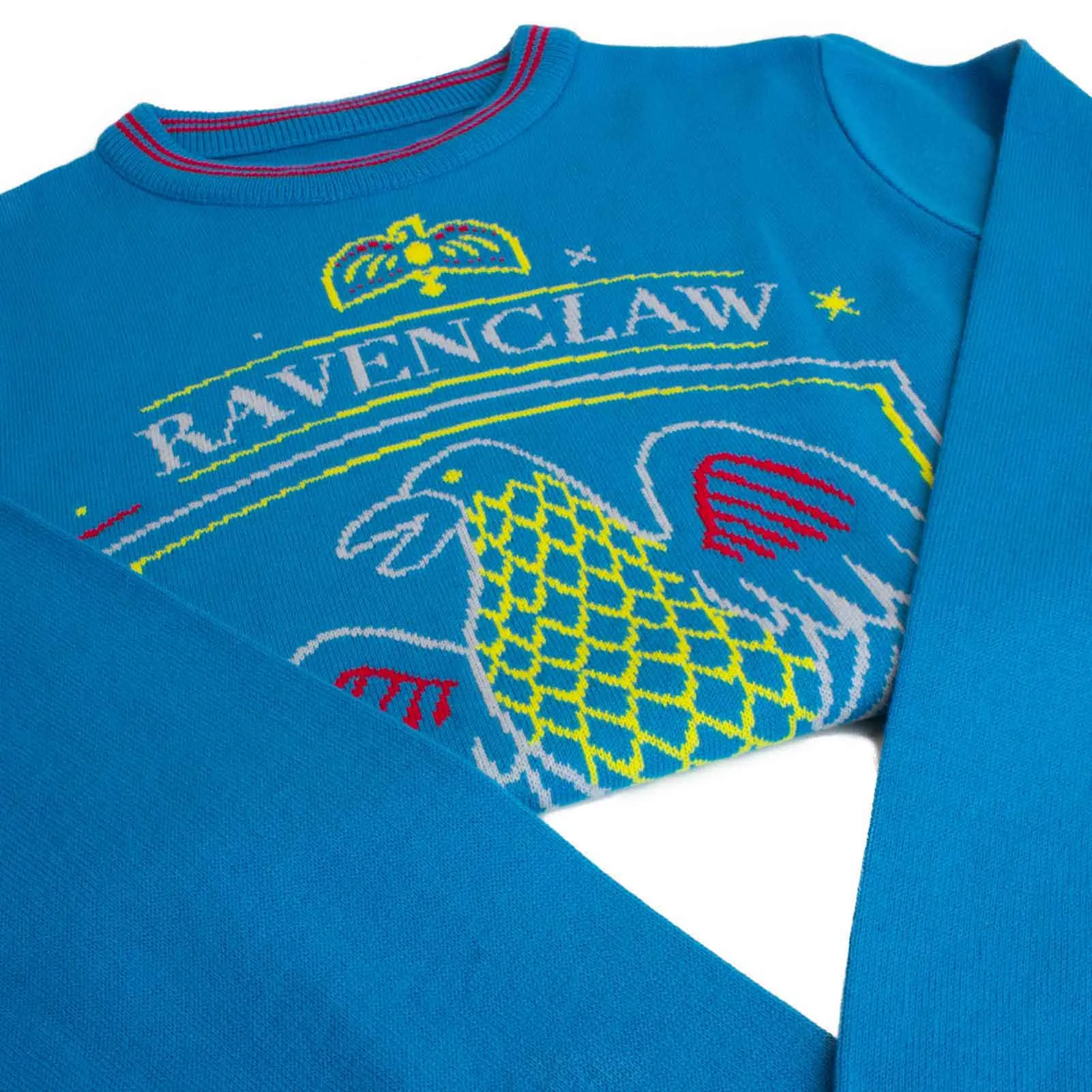 Harry Potter Christmas Jumper Ravenclaw Crest Official Unisex Blue Ugly Sweater sold by Paradiso Clothing product image thumbnail 3