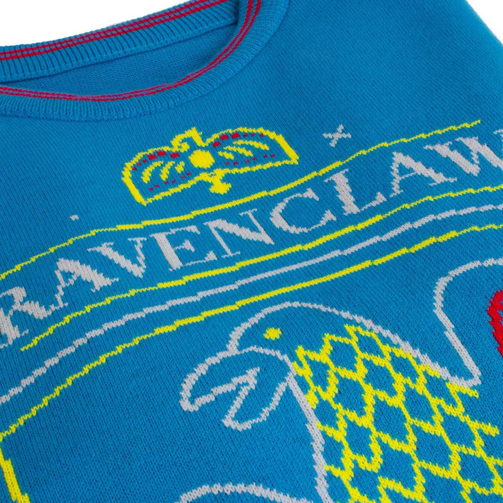 Harry Potter Christmas Jumper Ravenclaw Crest Official Unisex Blue Ugly Sweater sold by Paradiso Clothing product image thumbnail 4