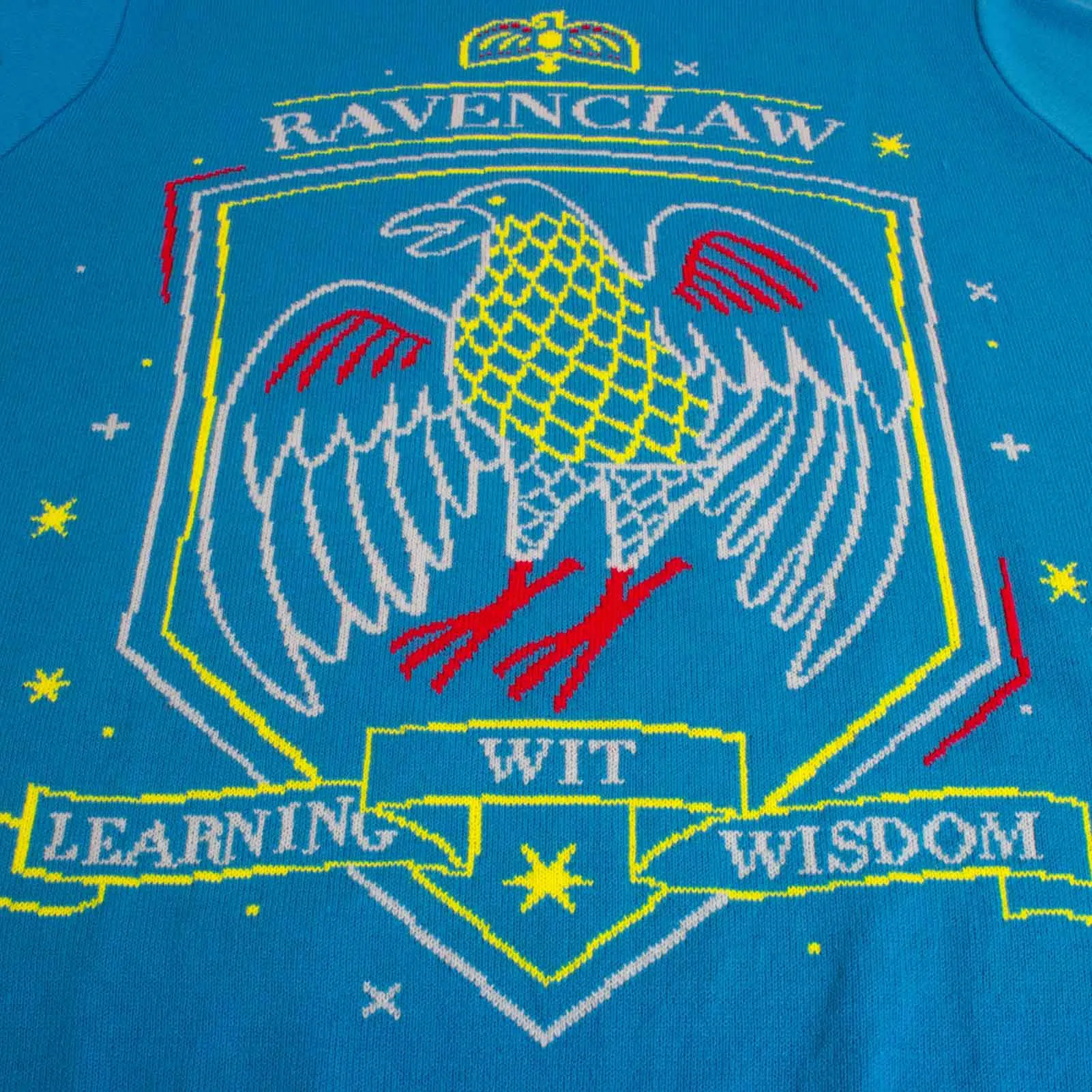 Harry Potter Christmas Jumper Ravenclaw Crest Official Unisex Blue Ugly Sweater sold by Paradiso Clothing product image thumbnail 5
